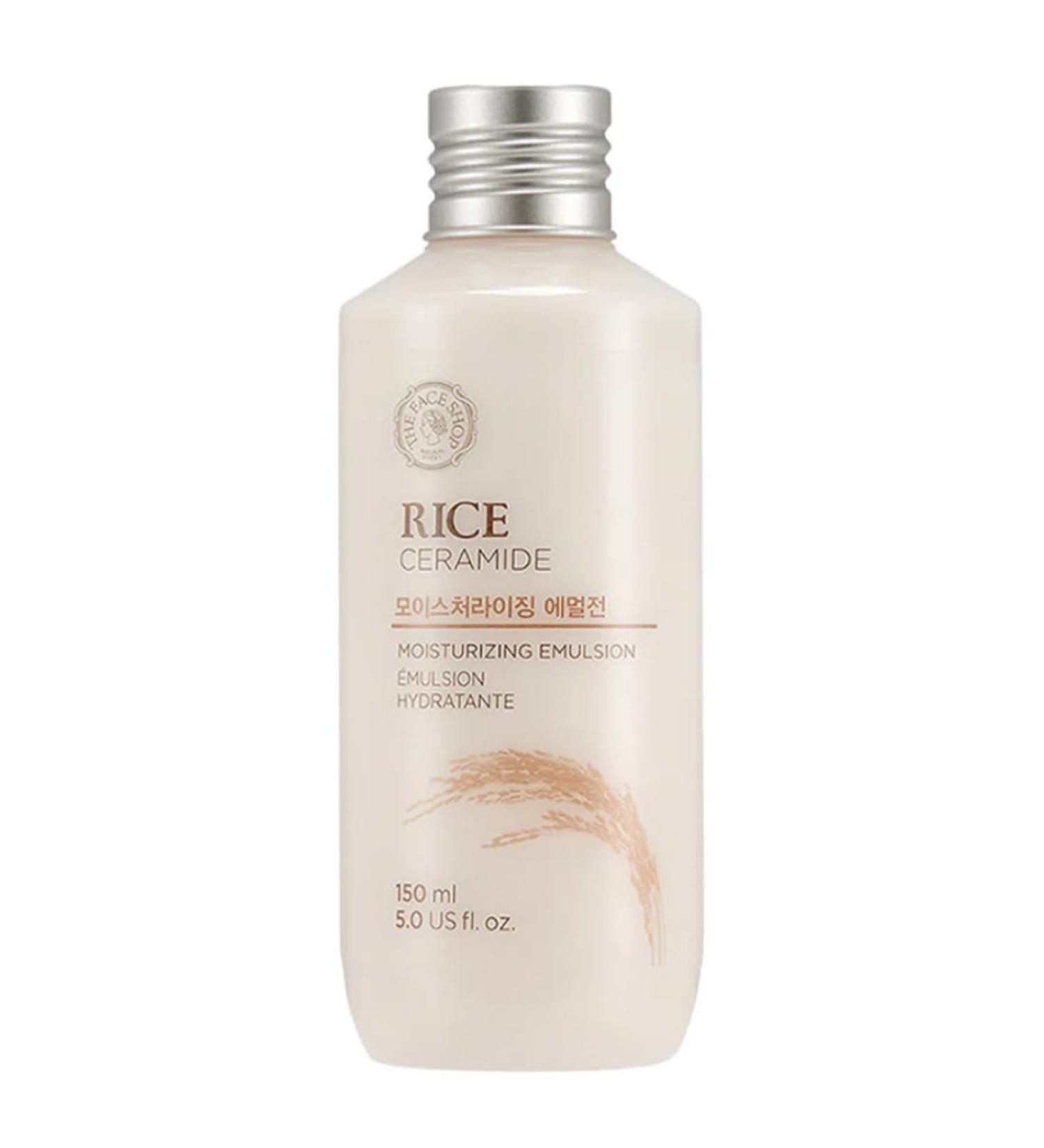  ZEESOON Rice & Ceramide Moisturizing Facial Lotion with rice extracts to brighten all skin types 150 ml - Buy Online on GoSupps.com