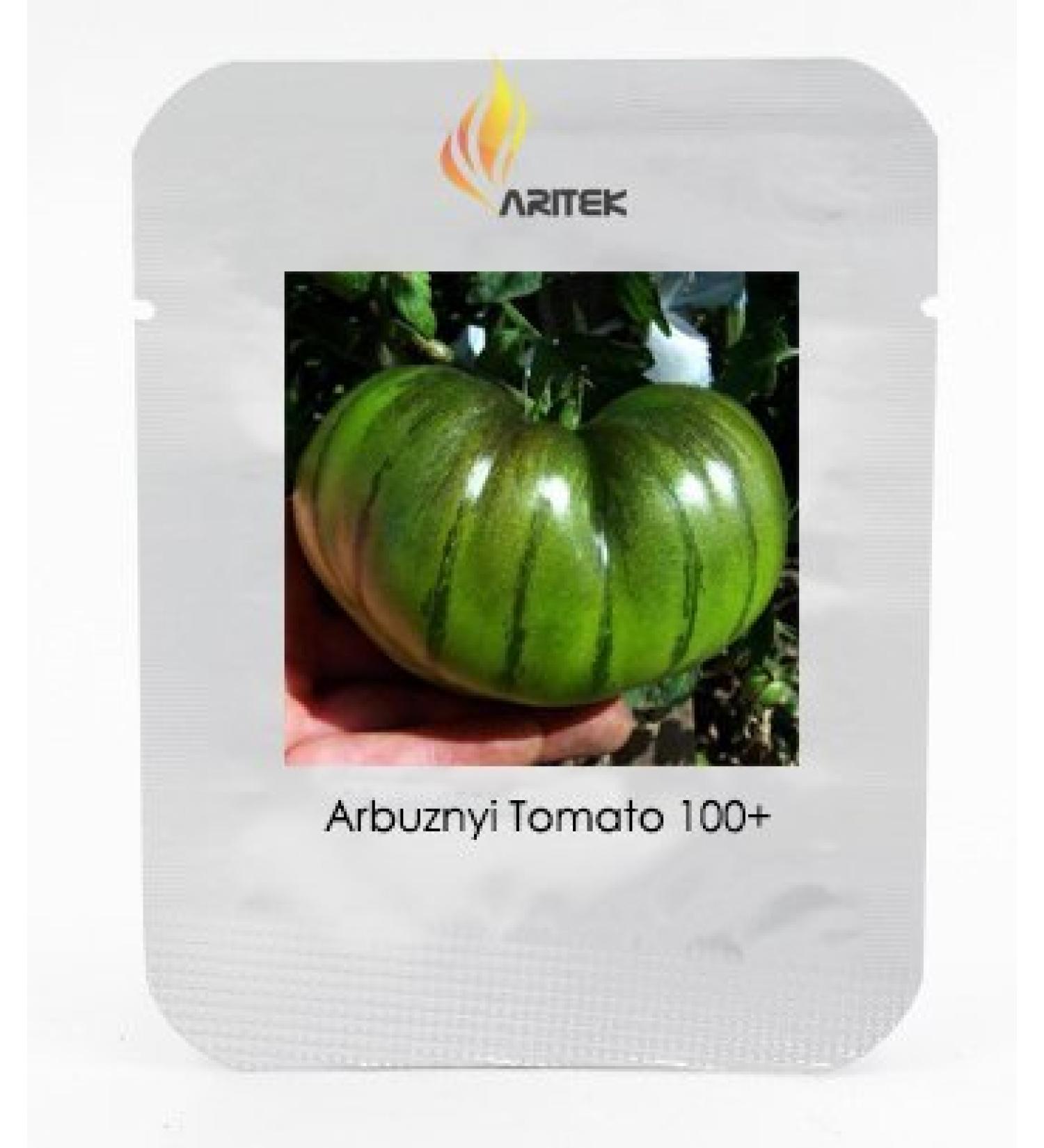 Rare Arbuznyi Big Green di pomodoro con i semi Verde Scuro Linea organica professionale Pack 100 semi/Pack di Verdure dolci