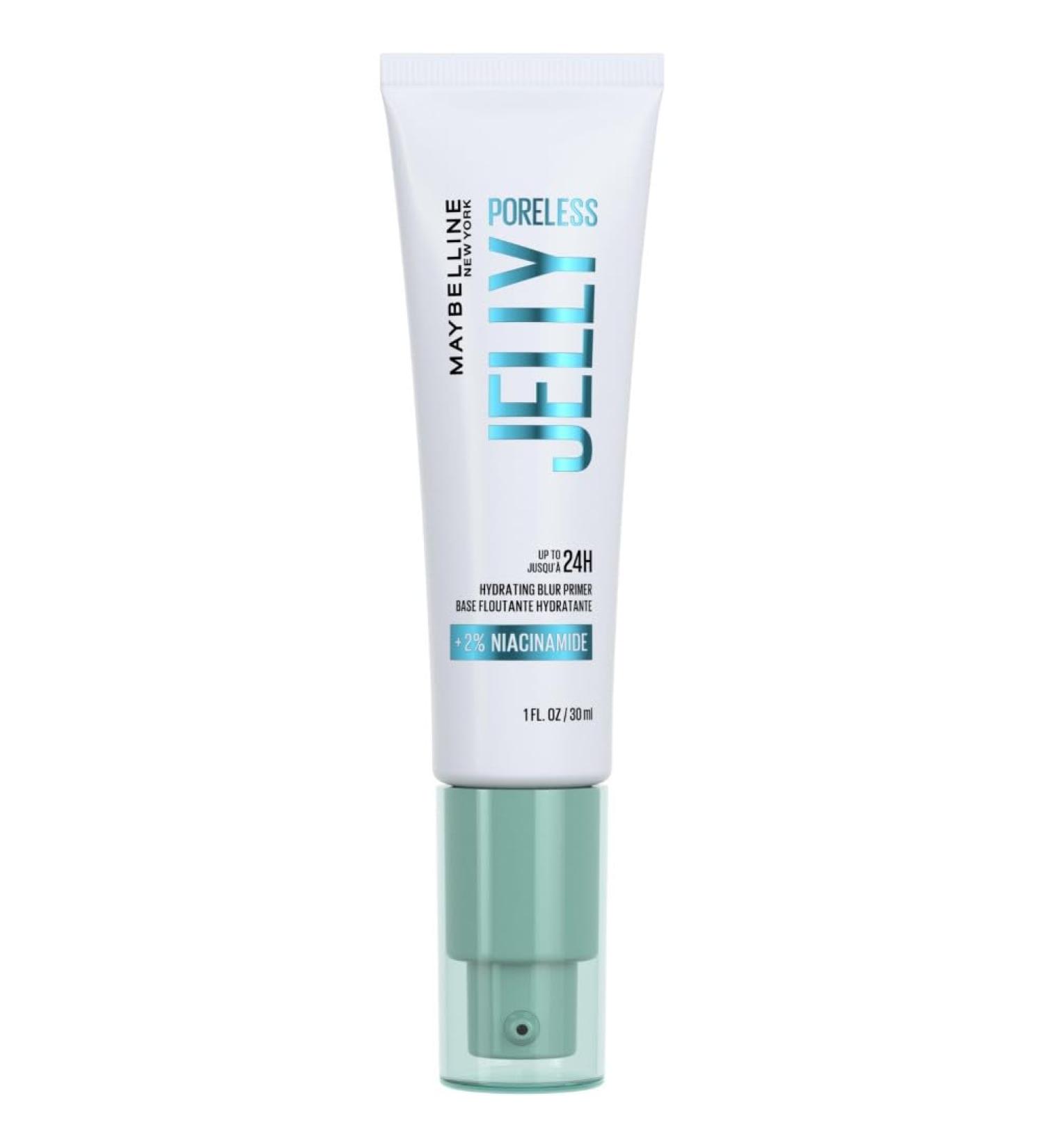 MAYBELLINE NEW YORK - Poreless Jelly - Base De Teint Floutante - Floute & Hydrate Pendant 24H* - Texture Gel Ultra-Fra che - 2 % De Niacinamide - Technologie Water Jelly - Sans Effet Gras - 30 ml - Buy Online on GoSupps.com
