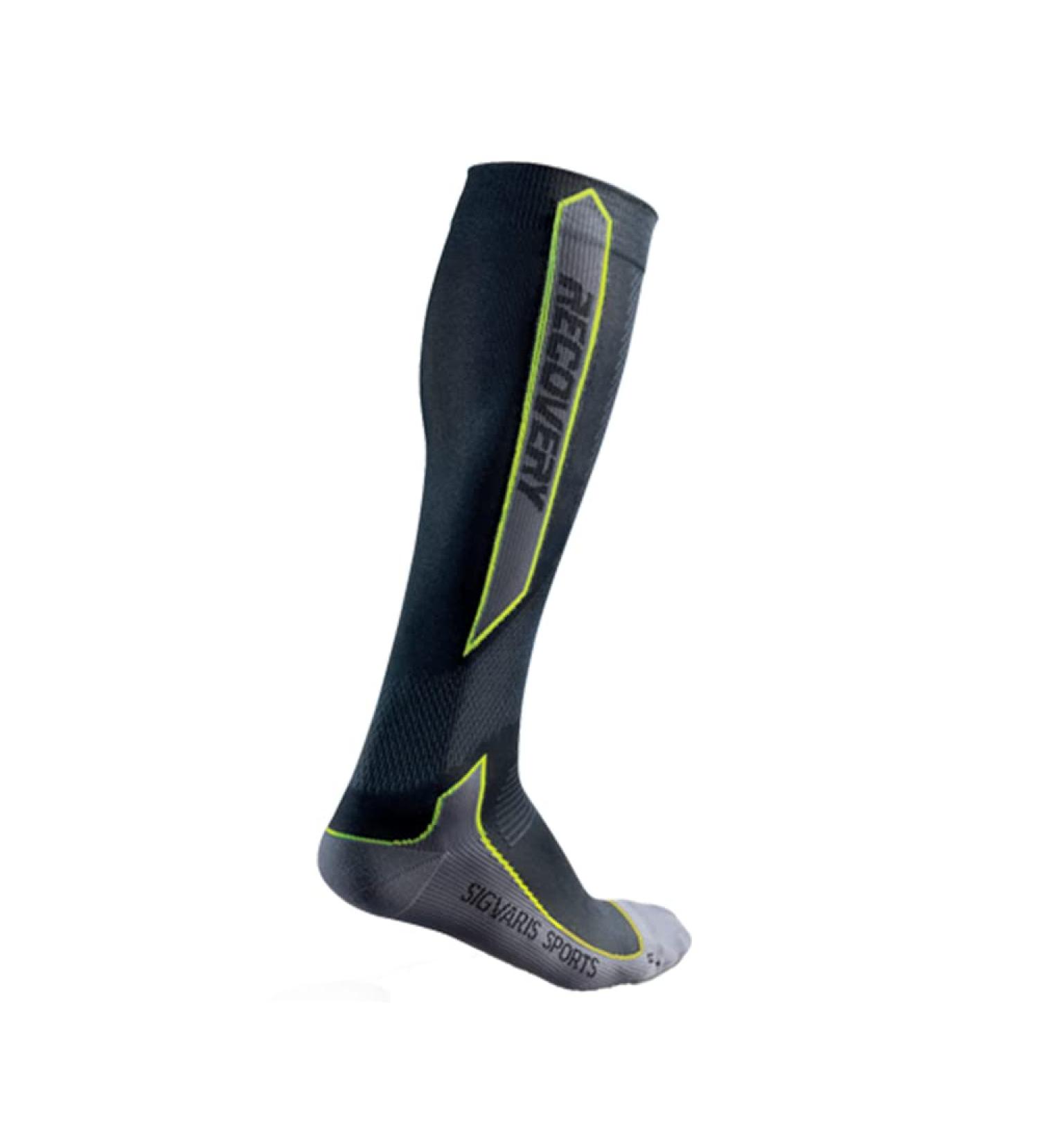 Sigvaris Recovery 2 sports socks green size L (45-48)