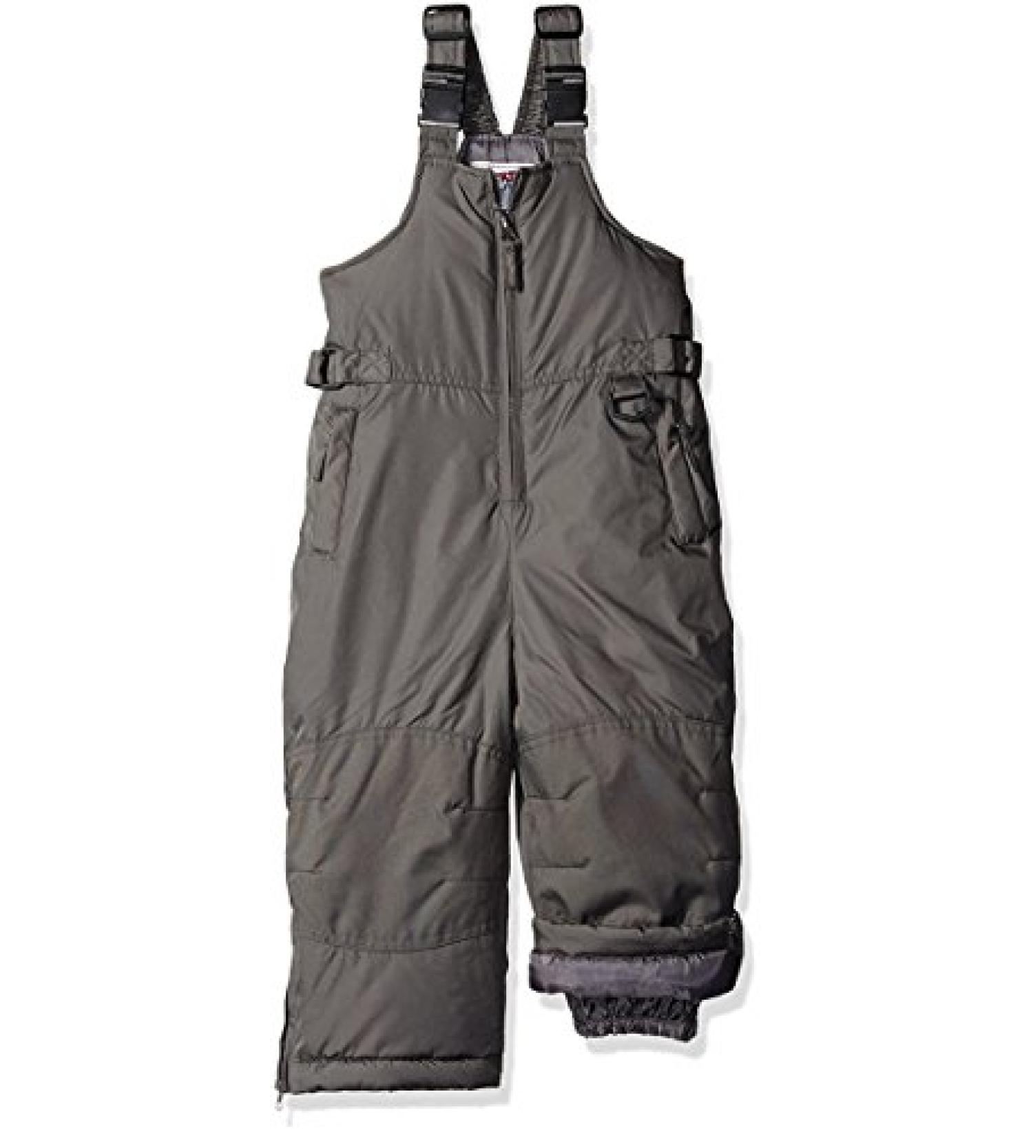 iXtreme Kids Unisex Insulated Ski Bib Snowpant Snowsuit - Grey (Size 5/6) - Buy Online on GoSupps.com
