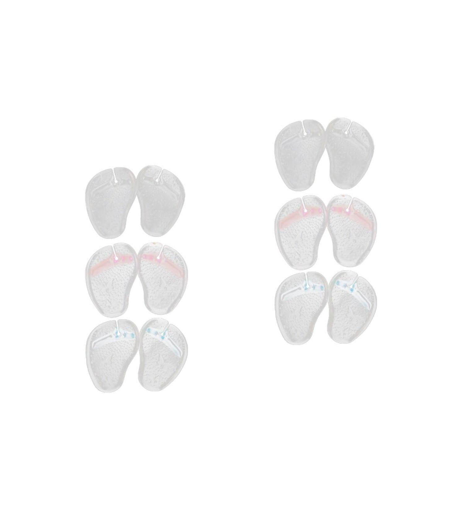 Forefoot Metatarsal Pads - Anti-Slip Shoe Inserts (6 Pairs) | Stop Feet Sliding Forward | Comfort & Support for All Footwear - Buy Online on GoSupps.com