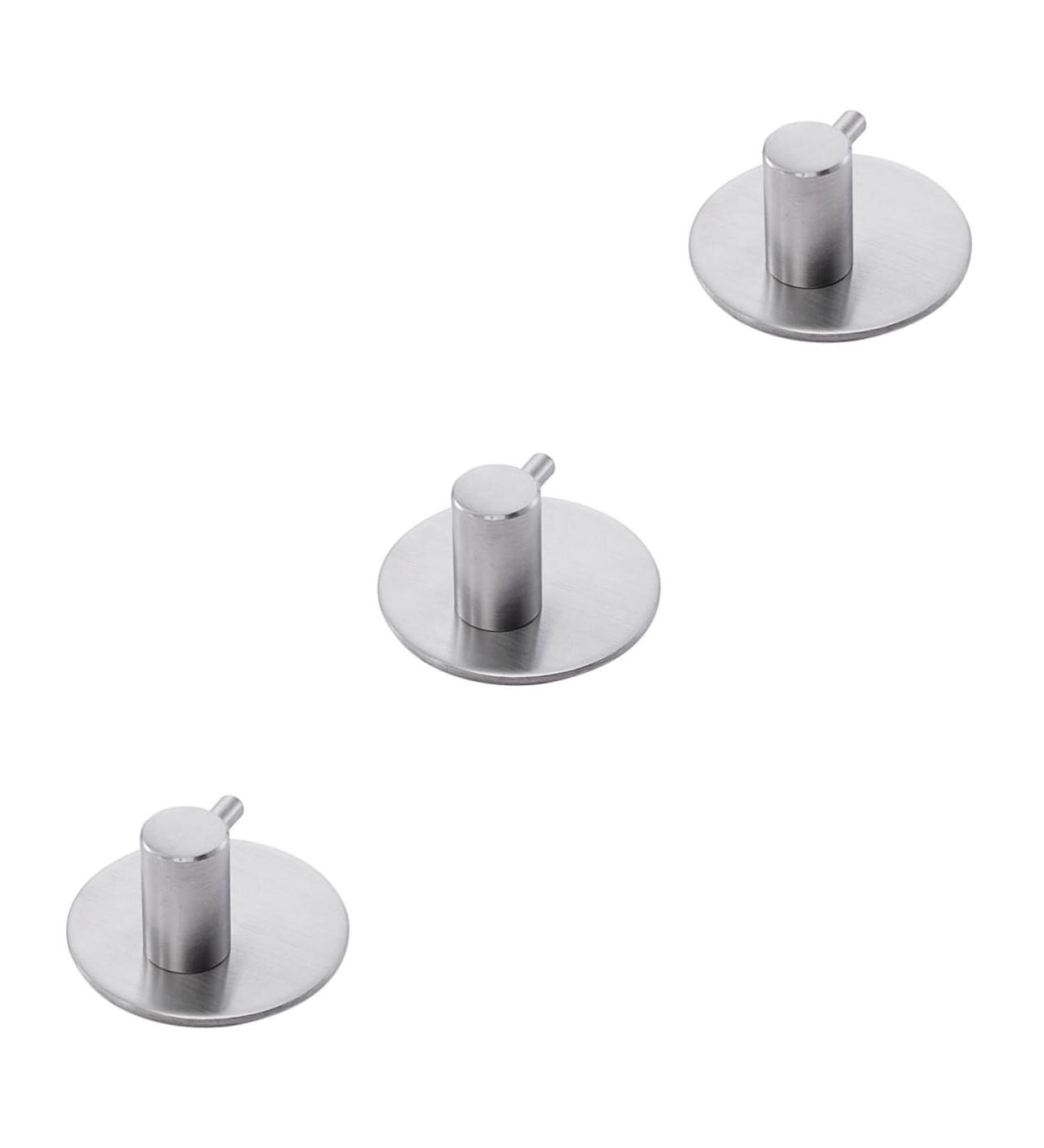 Alipis 3pcs Towel Hooks Stainless Steel Hooks Towel Hanger Coat Hook Clothes Hook Towel Rack Clothing mediumx3pcs Picture 1x3pcs - Buy Online on GoSupps.com