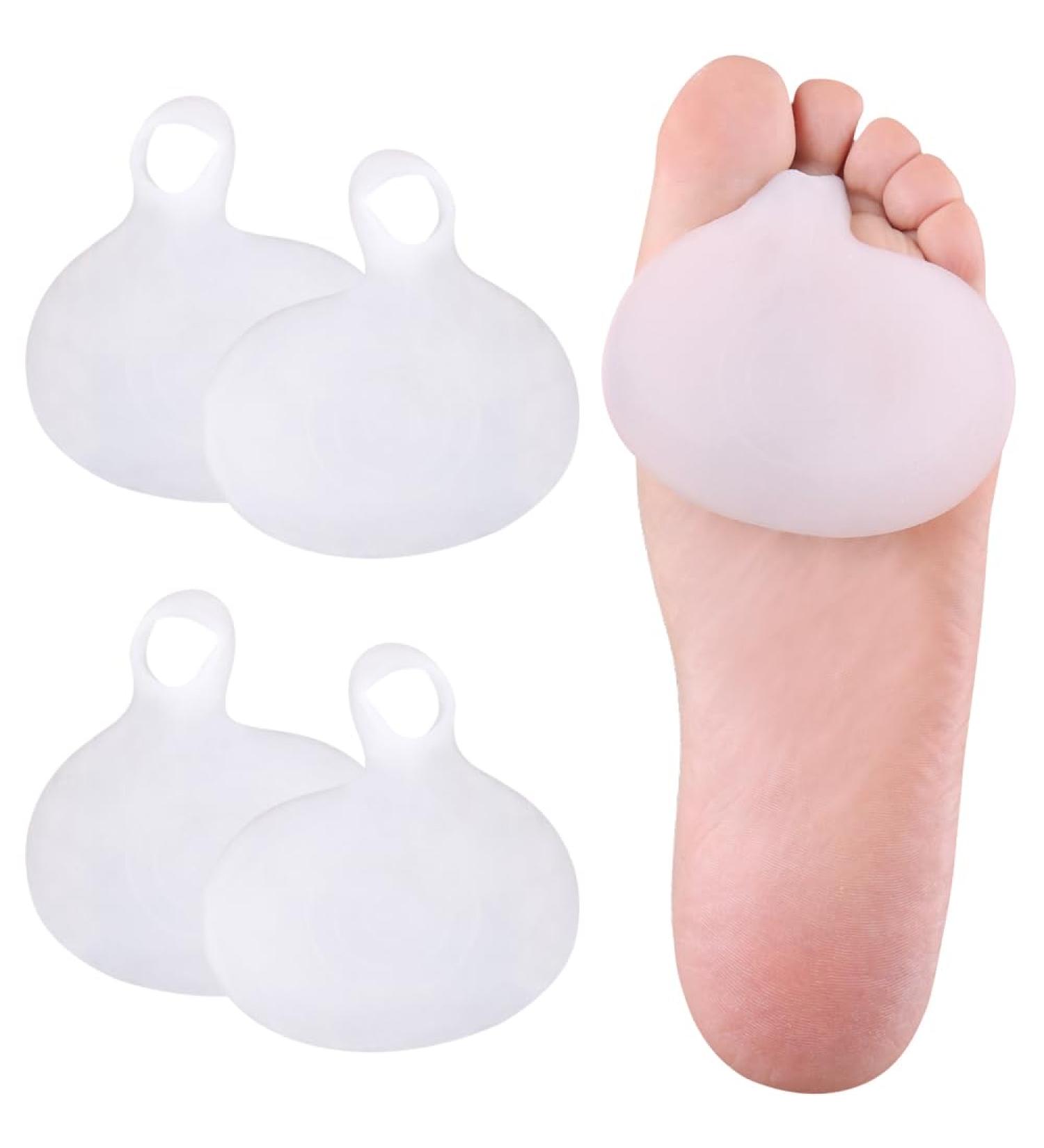 Hilph Metatarsal Pads for Foot Pain Relief - Reusable Soft Gel Cushions for Women & Men | Forefoot Pads for Morton's Neuroma (2 Pairs - Buy Online on GoSupps.com