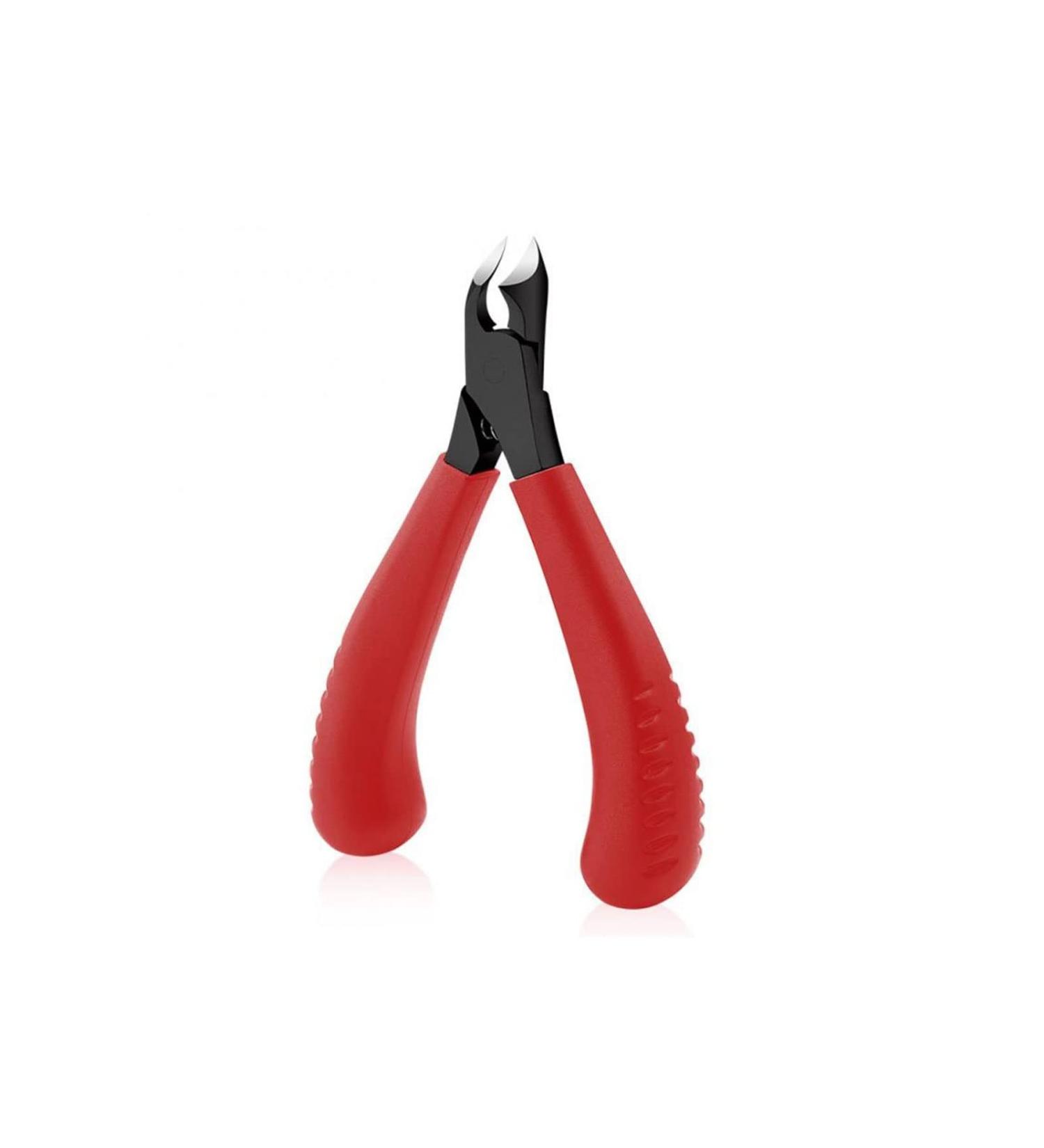 SVAASA Nail Clippers Stainless Steel Double Fork Spring Rubber and Plastic Olecranon Manicure Pliers Nail Clippers Nail Ingrown Nail Manicure Tool - Buy Online on GoSupps.com