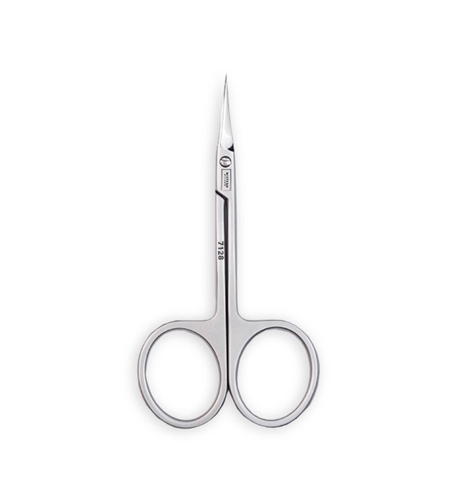 MISTERO MILANO Cuticle Cutter - Nail Scissors with Sharp and Smooth Cut - for Strong Toenails - Extra Sharp Precision Curved Stainless Steel - Manicure Pedicure Scissors - Buy Online on GoSupps.com