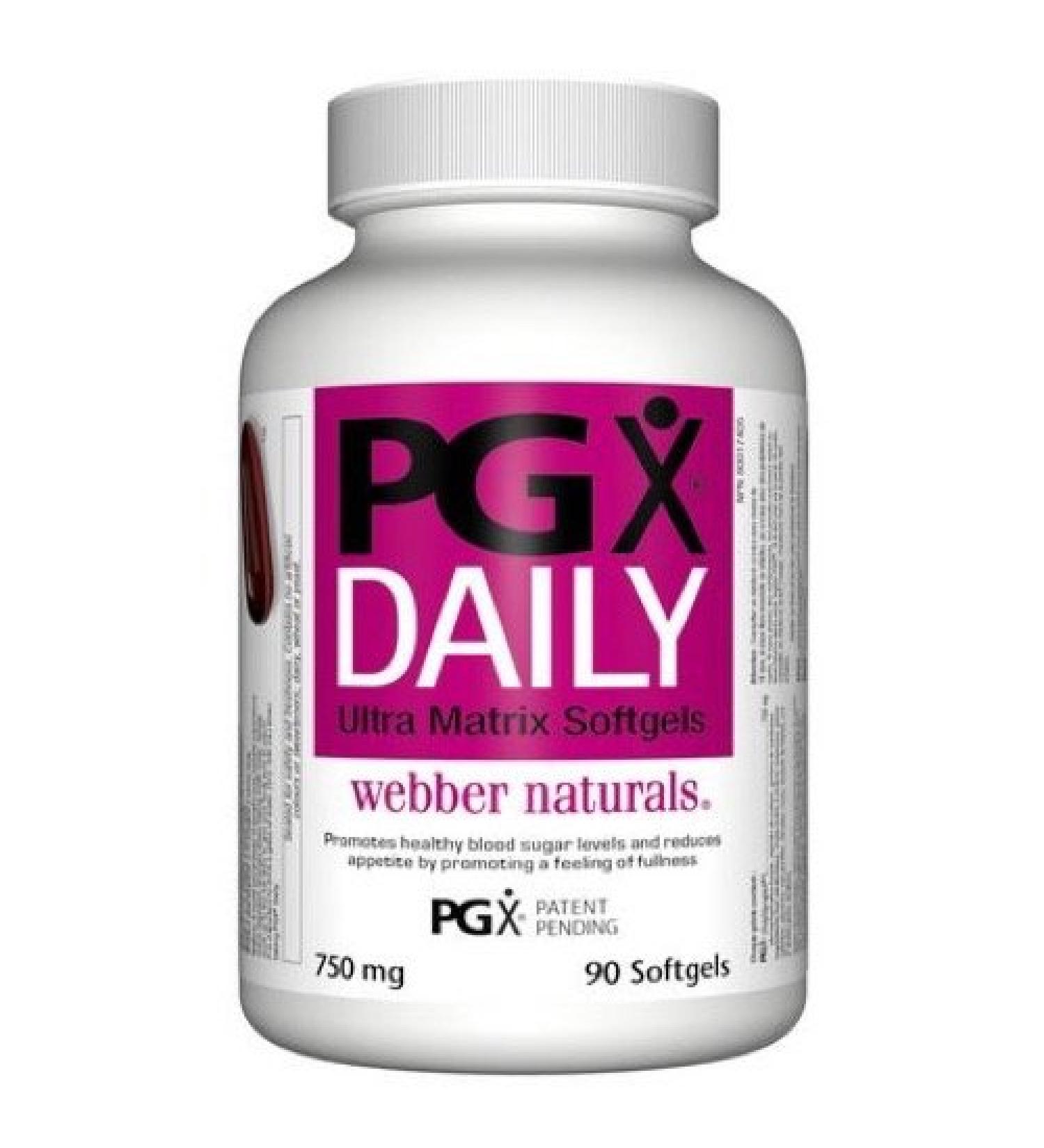 Webber Naturals PGX Daily 90 Softgels - Natural Weight Management Support - Buy Online on GoSupps.com