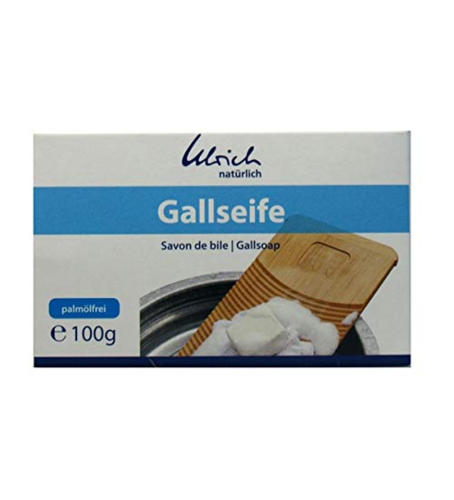  Ulrich nat rlich Ulrich Natural 100 Grams Bile Soap - Palm Oil Free - Buy Online on GoSupps.com