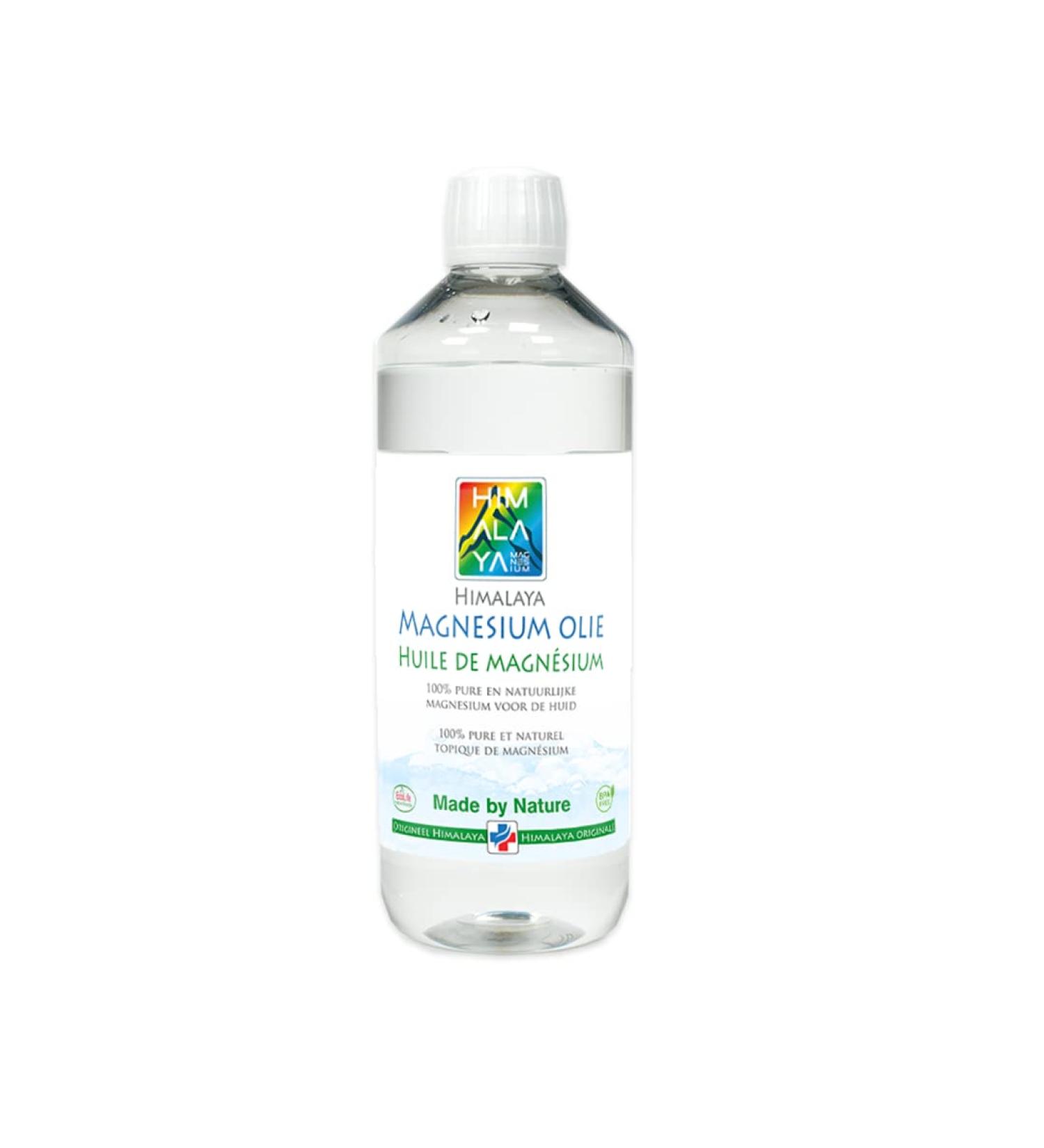 Magnesium Minerals Magnesium oil from Himalaya Magnesium 500 ml Refill bottle for magnesium spray bottle Food quality 31 magnesium chloride Magnesium oil for Muscles - Buy Online on GoSupps.com