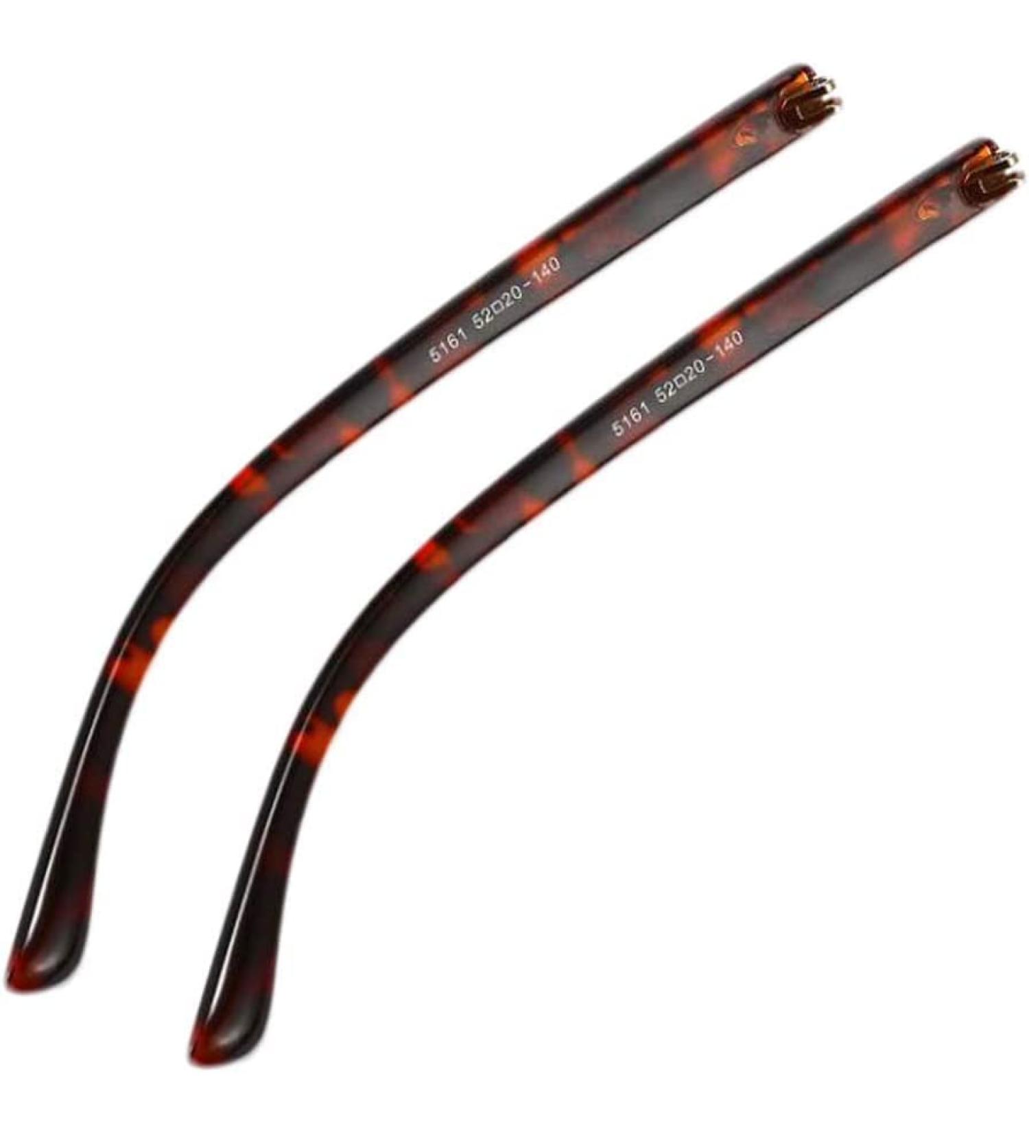 Buy VIORNO Red Leopard Print Eyeglass Legs - Plastic Replacement Temples for Glasses Repair - International Shipping Available - Buy Online on GoSupps.com