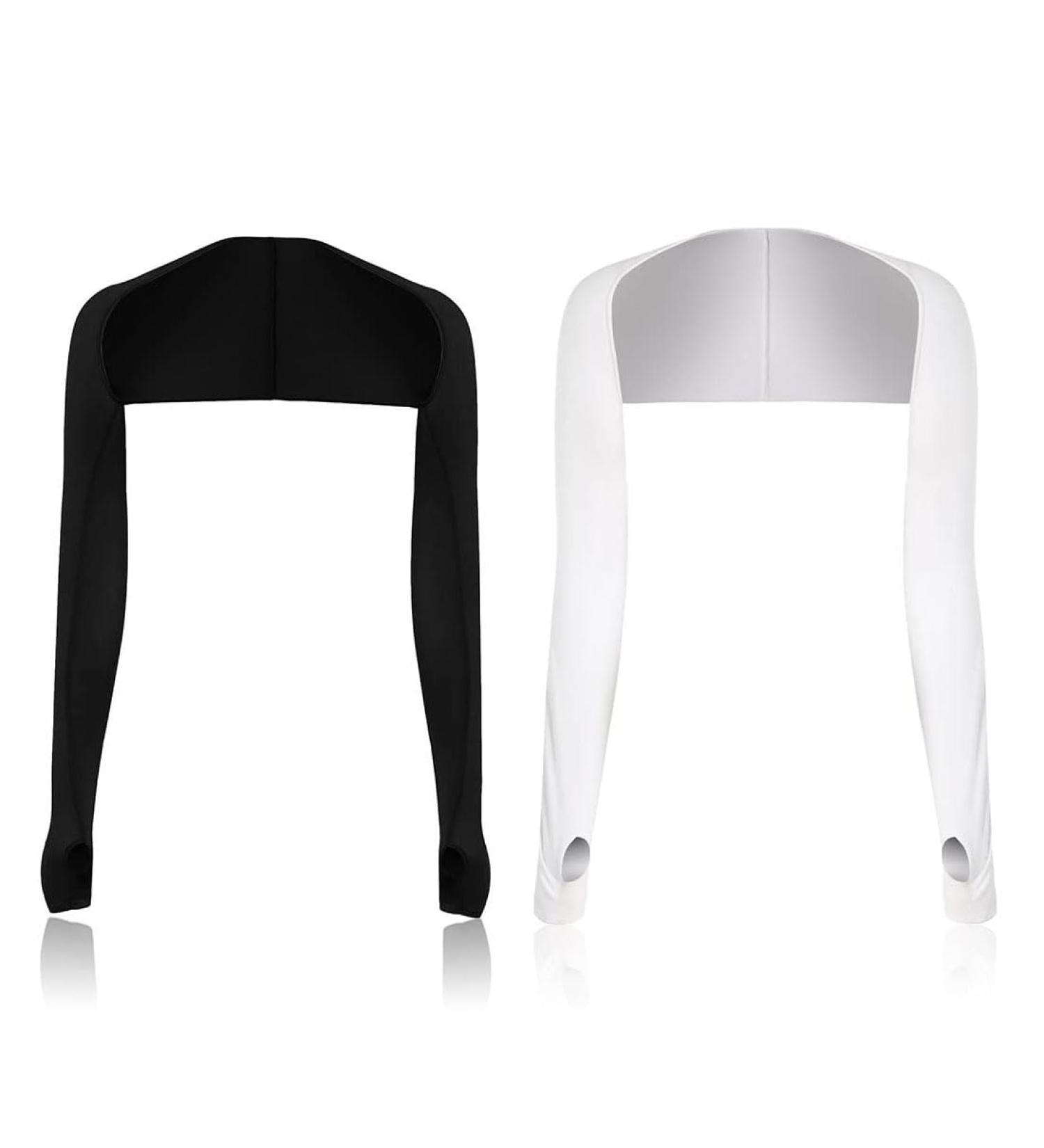 Yuusikco UV Protection Bolero & Cooling Scarves for Women Fingerless Gloves & Arm Sleeves for Sun Protection - Buy Online on GoSupps.com