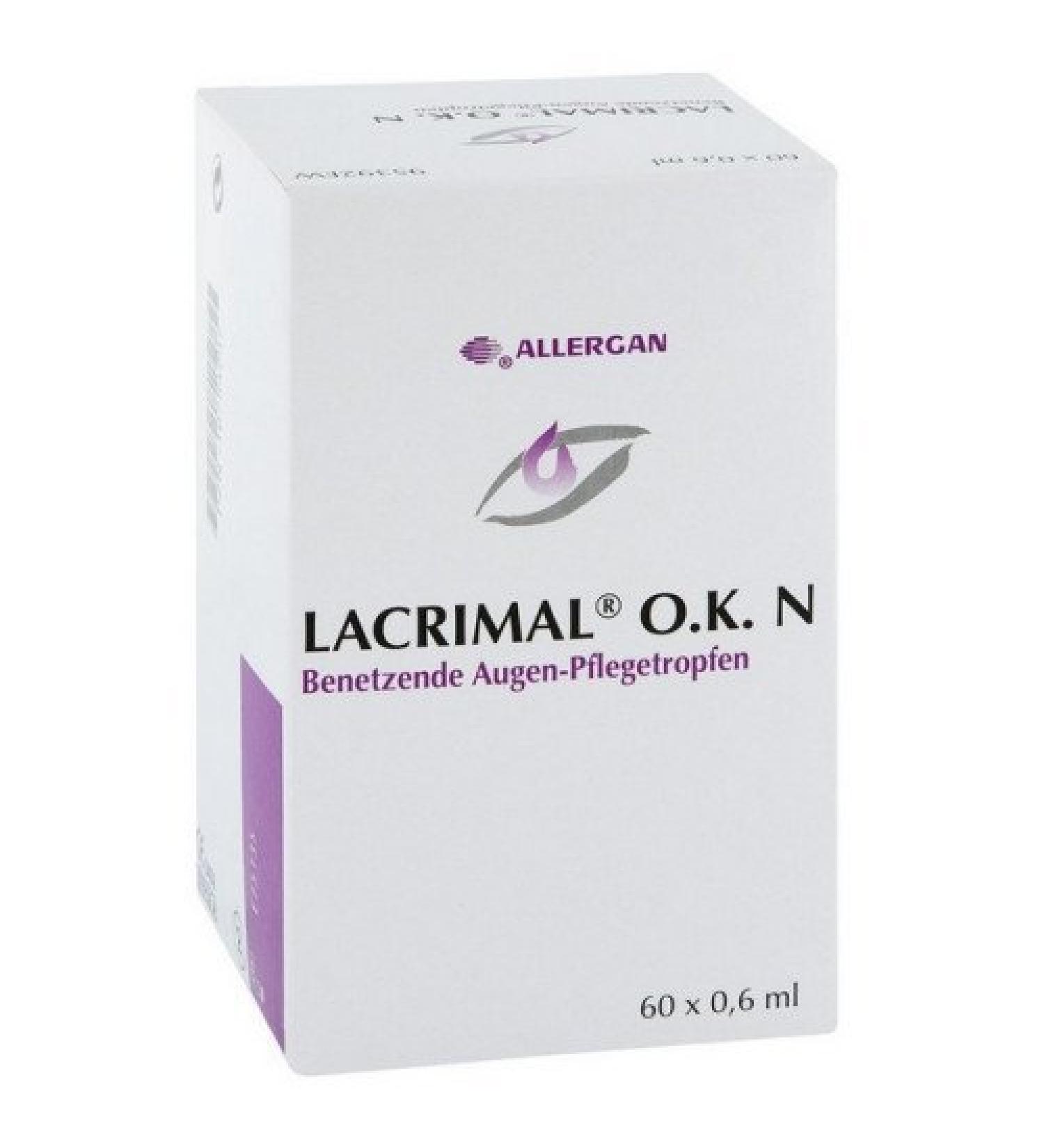 Lacrimal O.K.N eye drops 60x0.6 ml