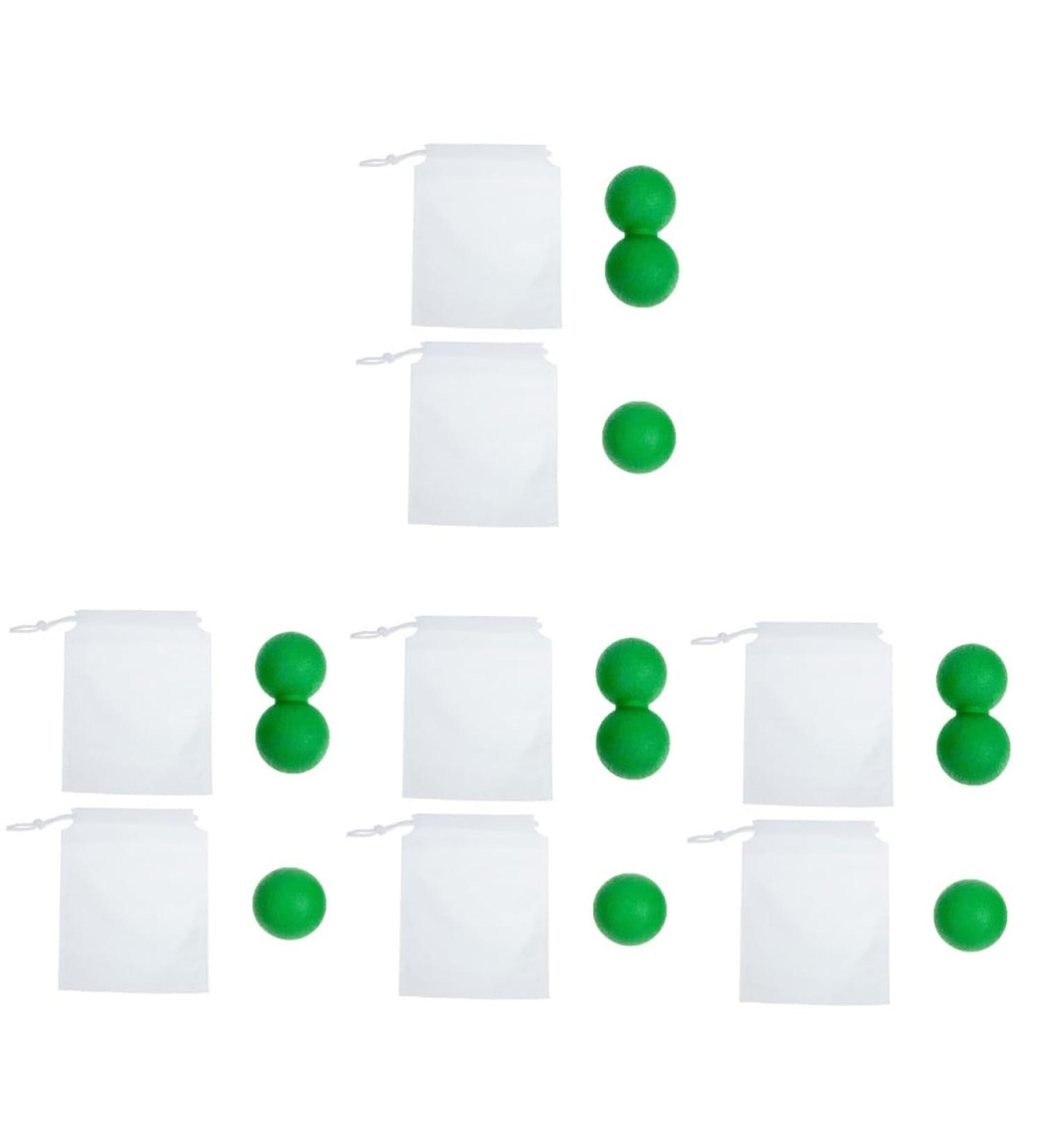 Fomiyes Fascia Ball Massage - Premium Lacrosse Balls for Plantar Fasciitis Relief | Spherical Foot Massager & Body Training Accessories - Buy Online on GoSupps.com