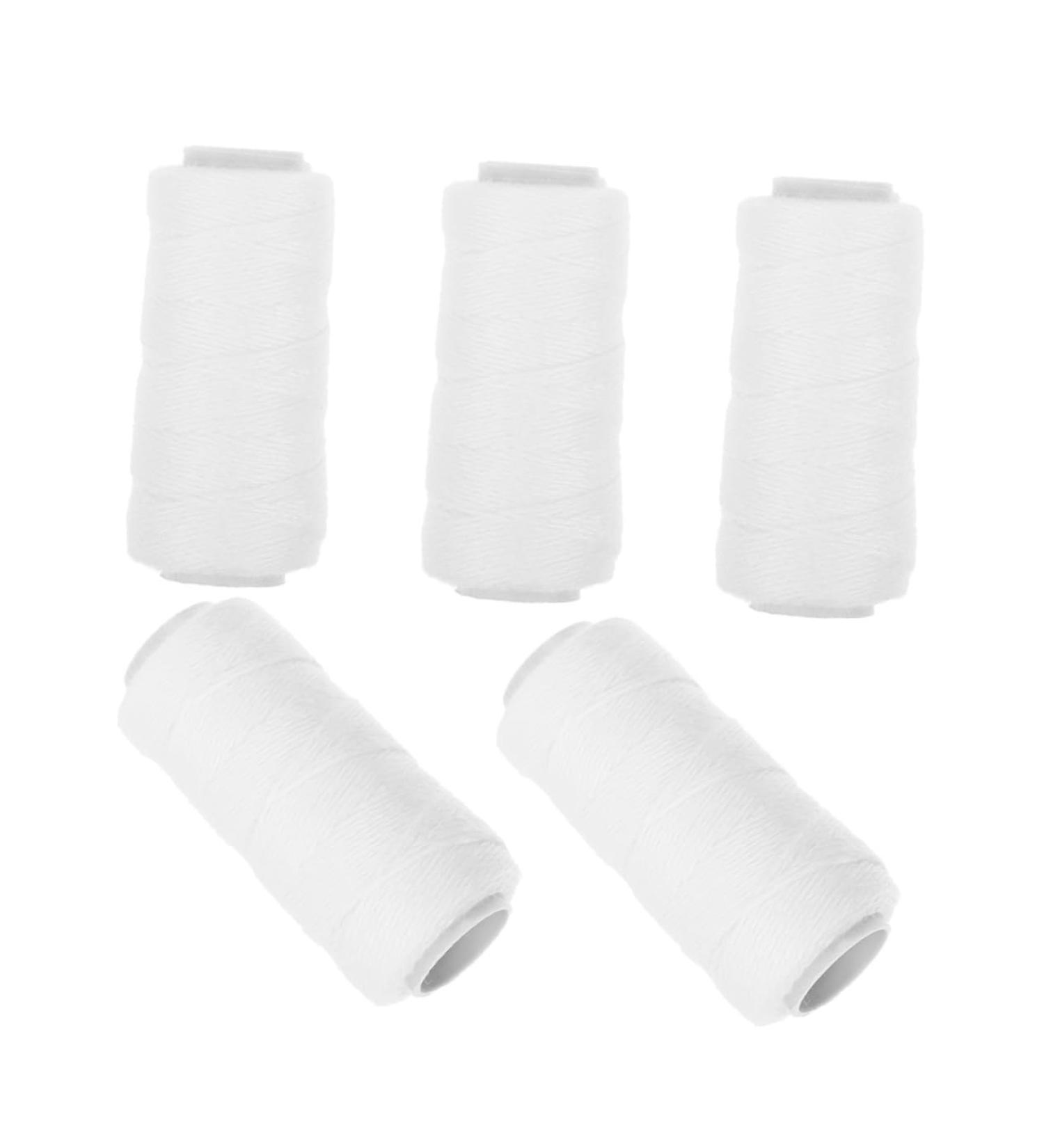 CLISPEED 5 Rouleaux de Fil pour pilation des Sourcils et Visage Fil Coton pais Compatible pilateur Professionnel pour Femmes Usage Beaut Facial Filetage Solide - Buy Online on GoSupps.com