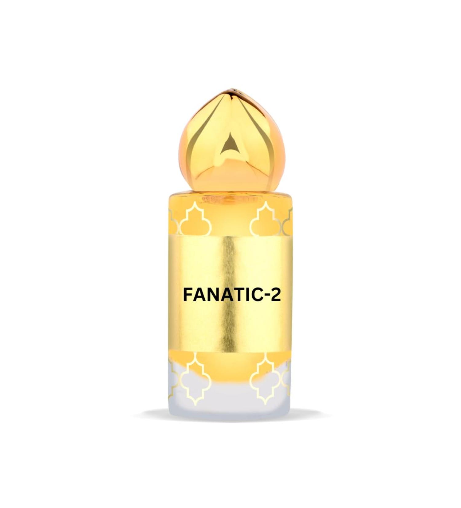 Fanatic 2 10ML Unisex Traditional Fragrance Itr Perfume Oil Woody Attar Long Lasting Atar Ittar 0.33 Floz Freeship.