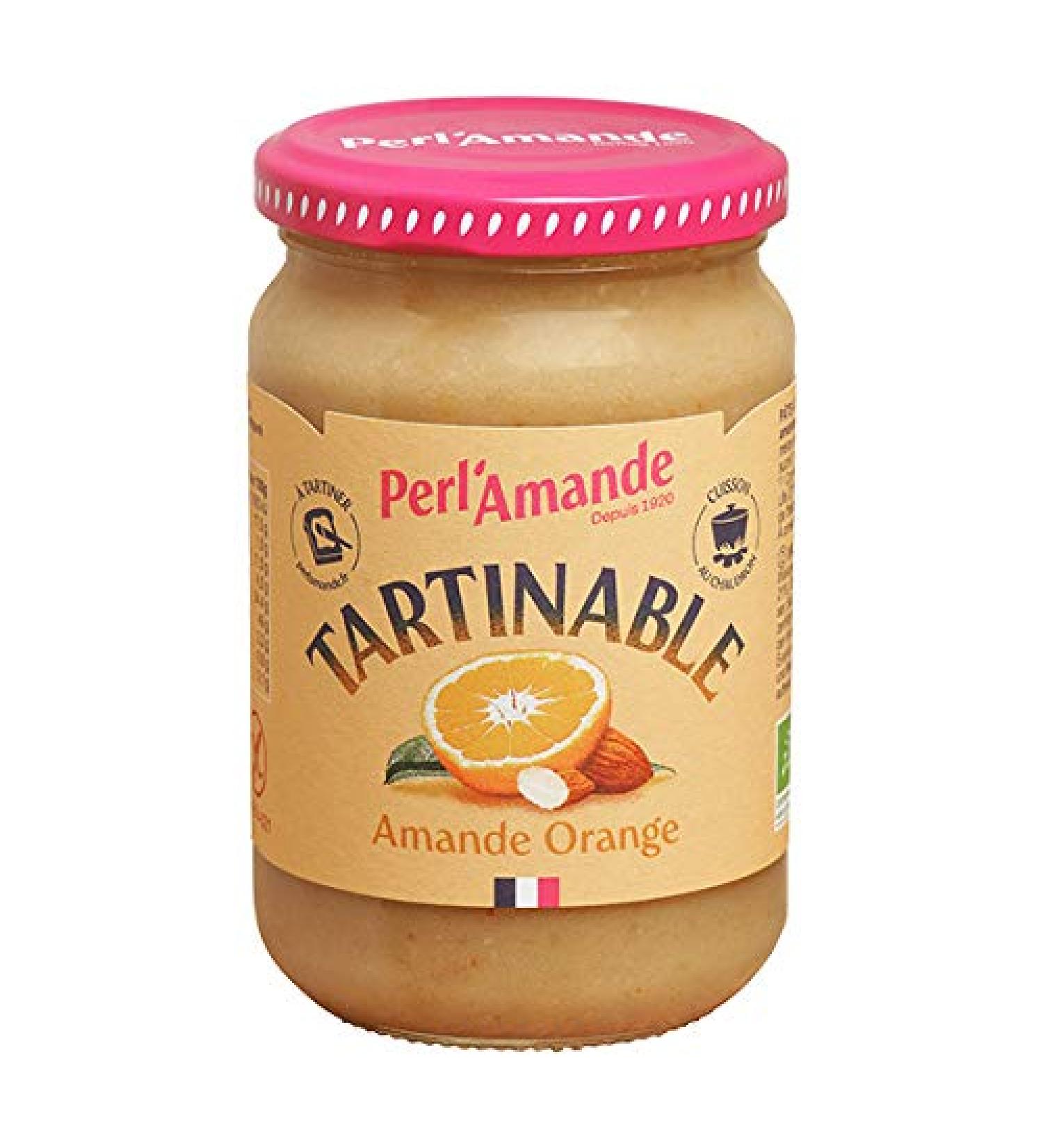Perlamande - Almond Spread with Candied Oranges 300G - Sold per unit - Buy Online on GoSupps.com