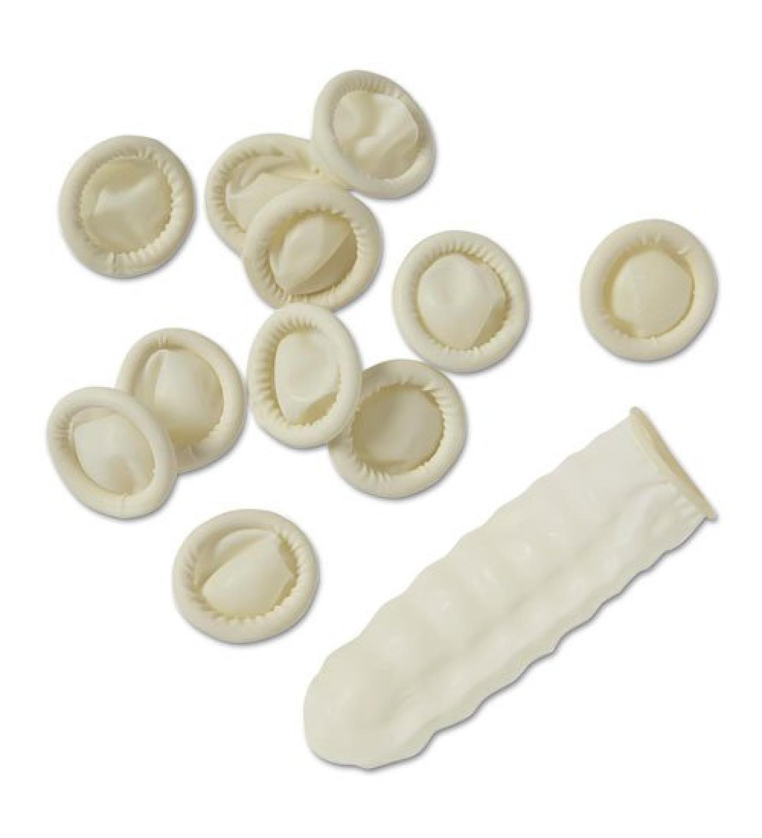 Equus Latex Finger Cots Large 144 Count. Funda Protectora para dedos 144 piezas. (Large)