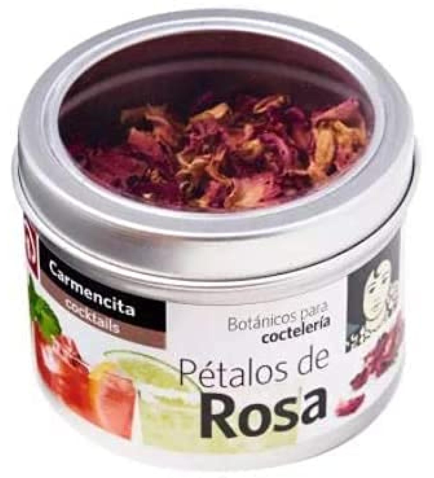 Cocktail Botanicals Rose Petals (2 cans of 6 g) - Carmencita - Buy Online on GoSupps.com