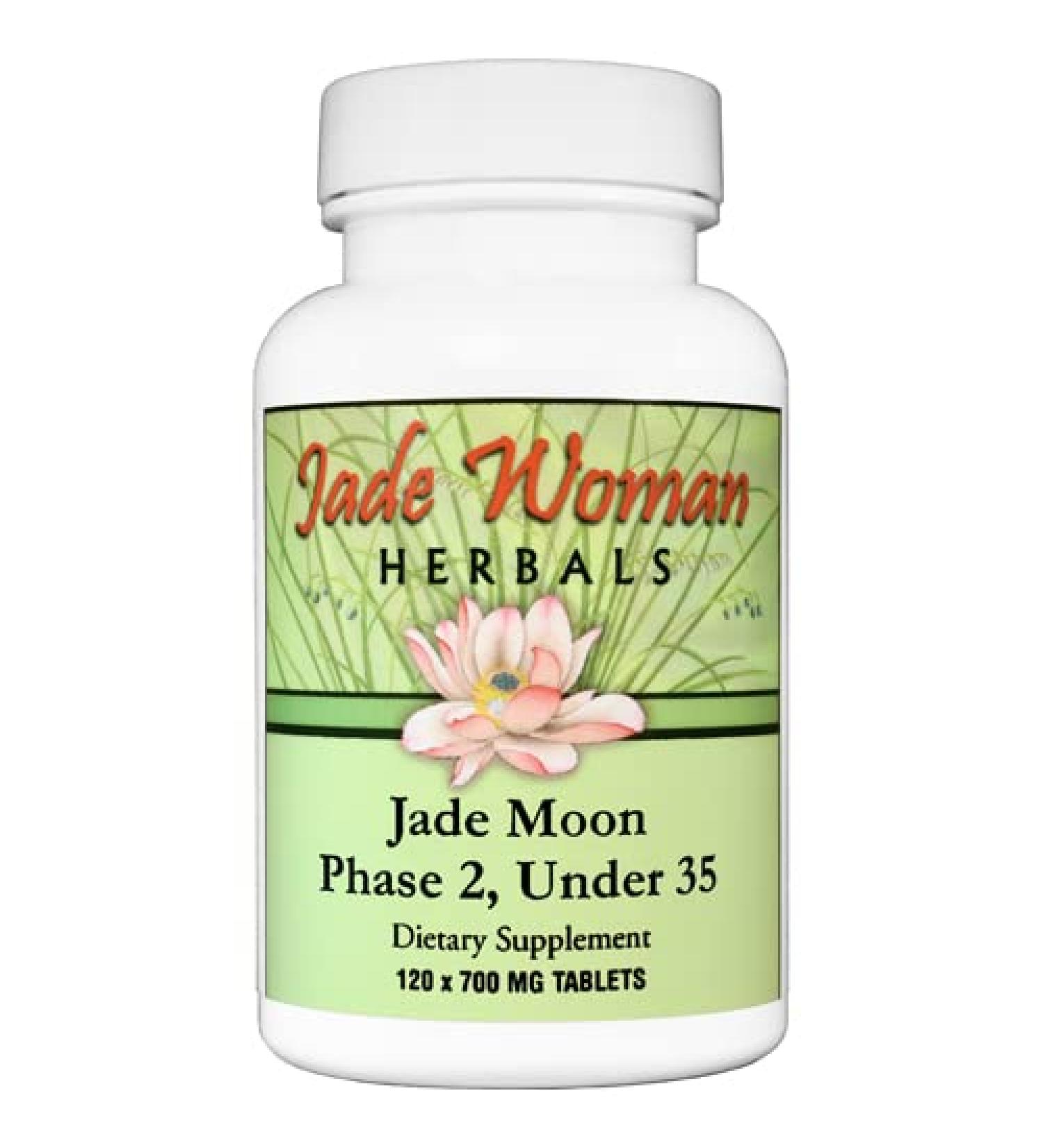 Kan Jade Woman Herbals Jade Moon Phase 2 Under 35-120 Tablets - Buy Online on GoSupps.com
