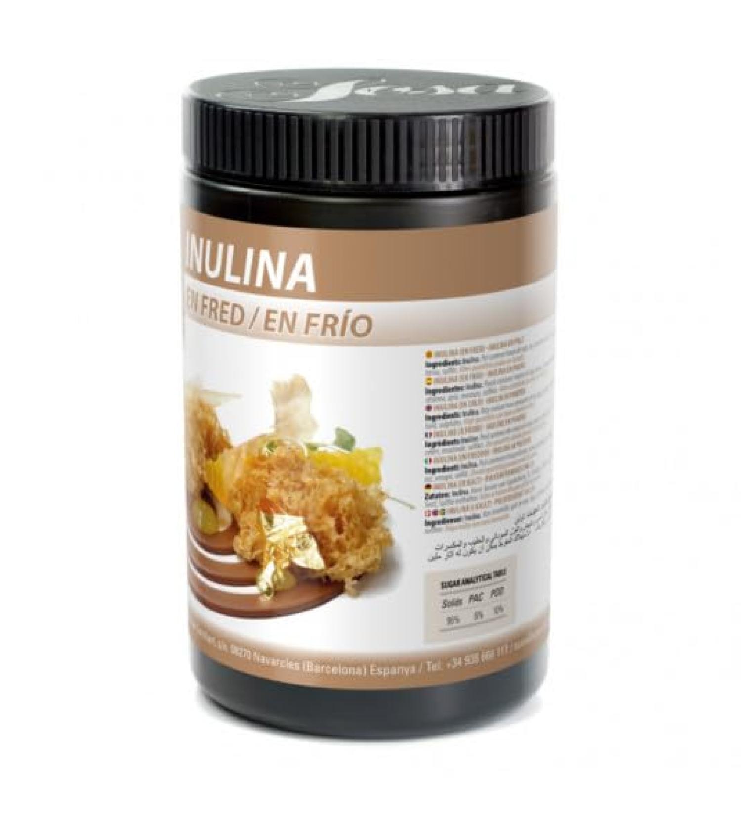 Sosa Cold Inulin - Soluble Fiber for Healthier, Light and Tasty Recipes - 500g Jar