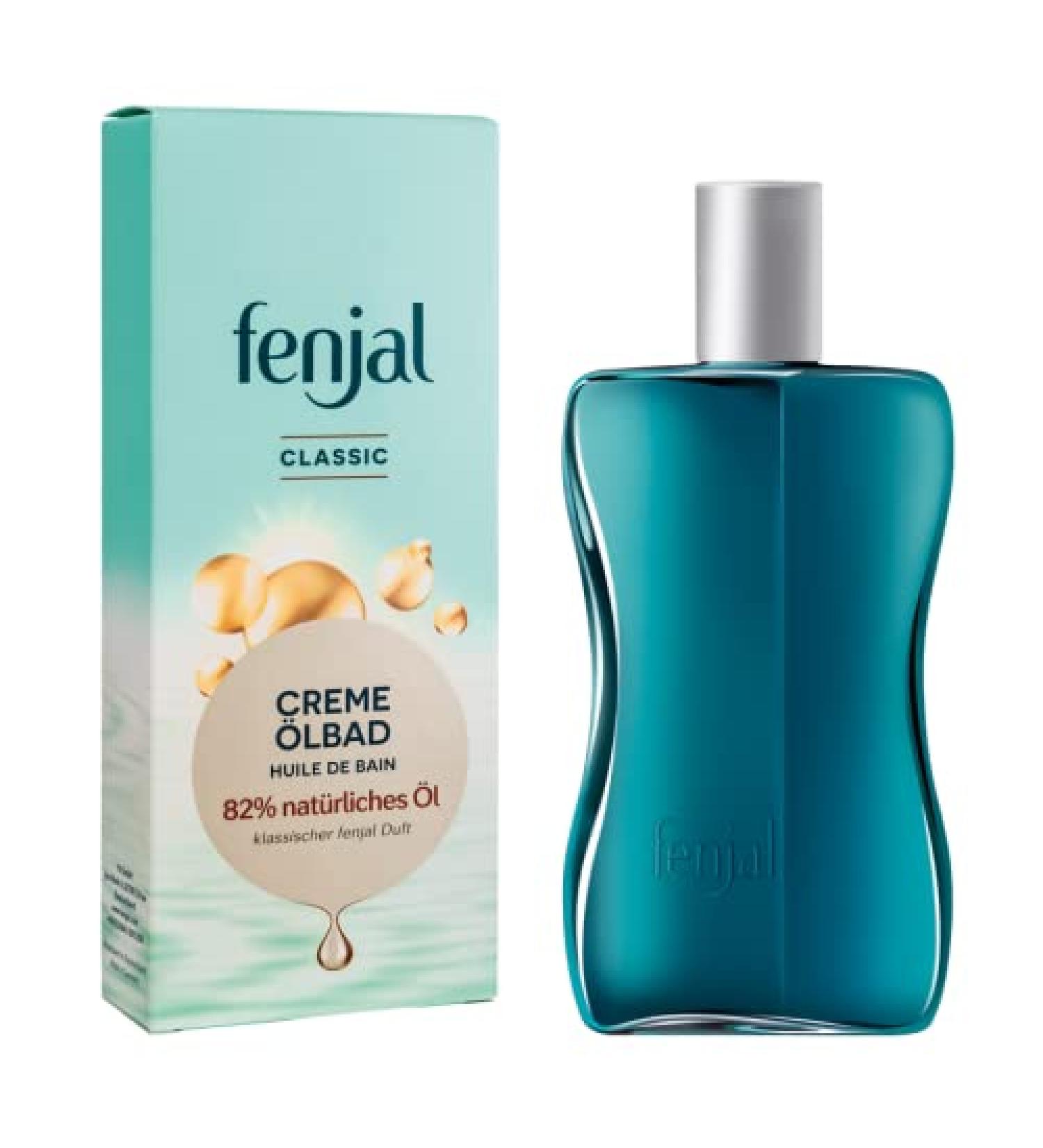Fenjal Creme Oilbad Classic - Moisturizing Vegan Skin Care Oil Bath for Dry & Sensitive Skin 200 ml - Buy Online on GoSupps.com