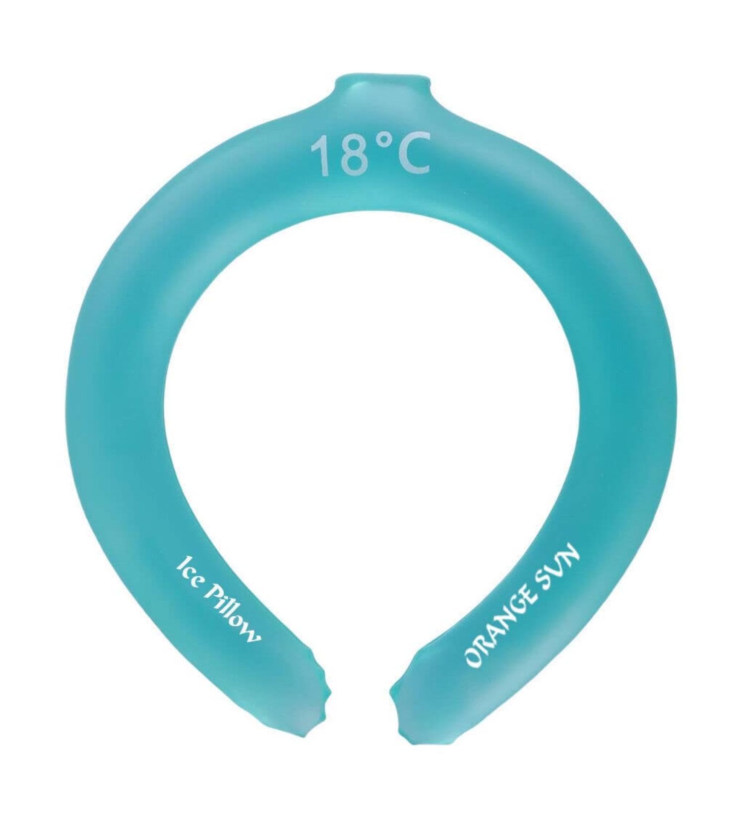JIAWEIIY Neck Cooling Tube Wearable Cooling Neck Wraps Ice Gel Neck Cooler Wrap Reusable (C) - Buy Online on GoSupps.com