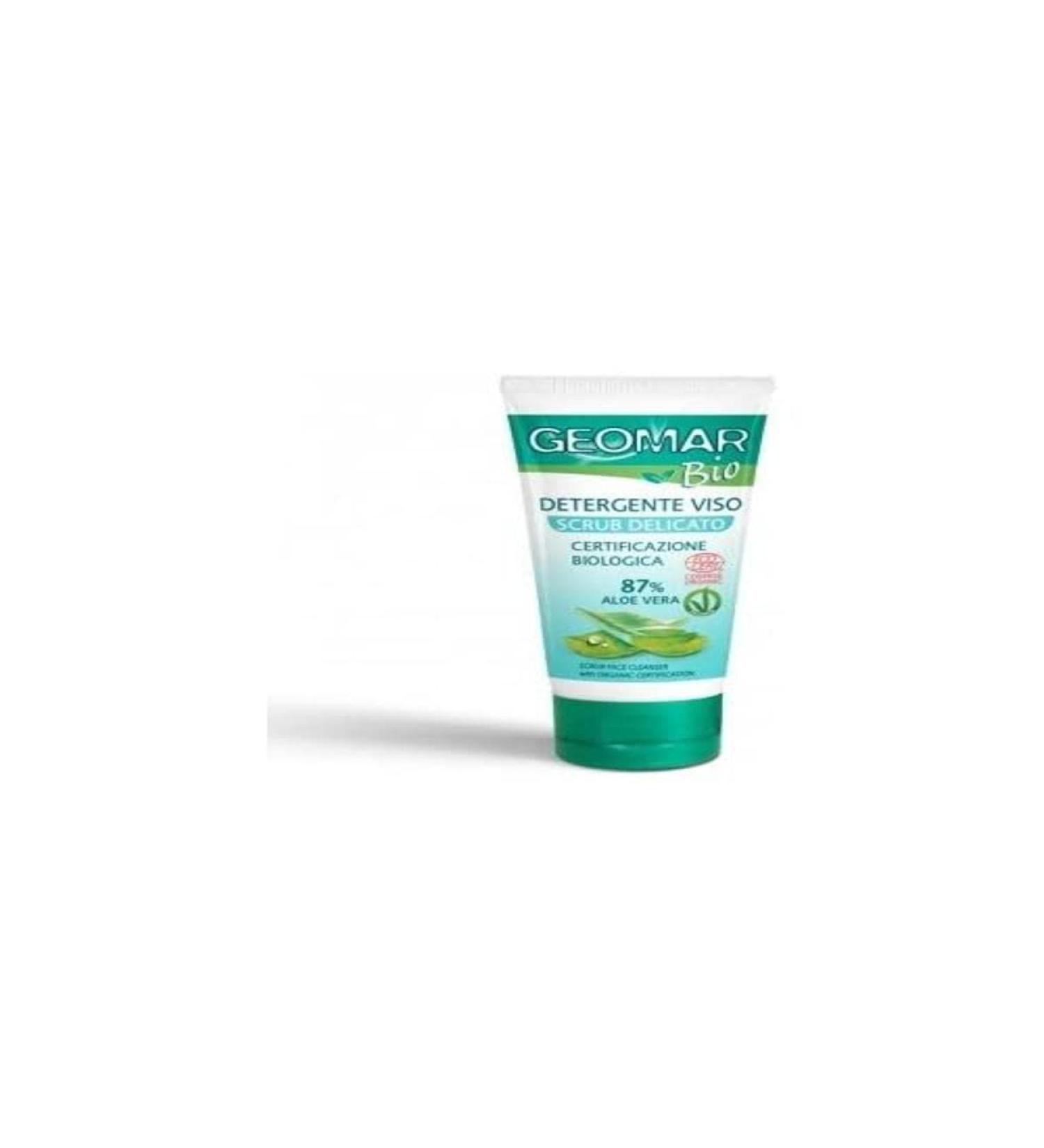 Geomar organic facial cleanser and delicate scrub 75 ml