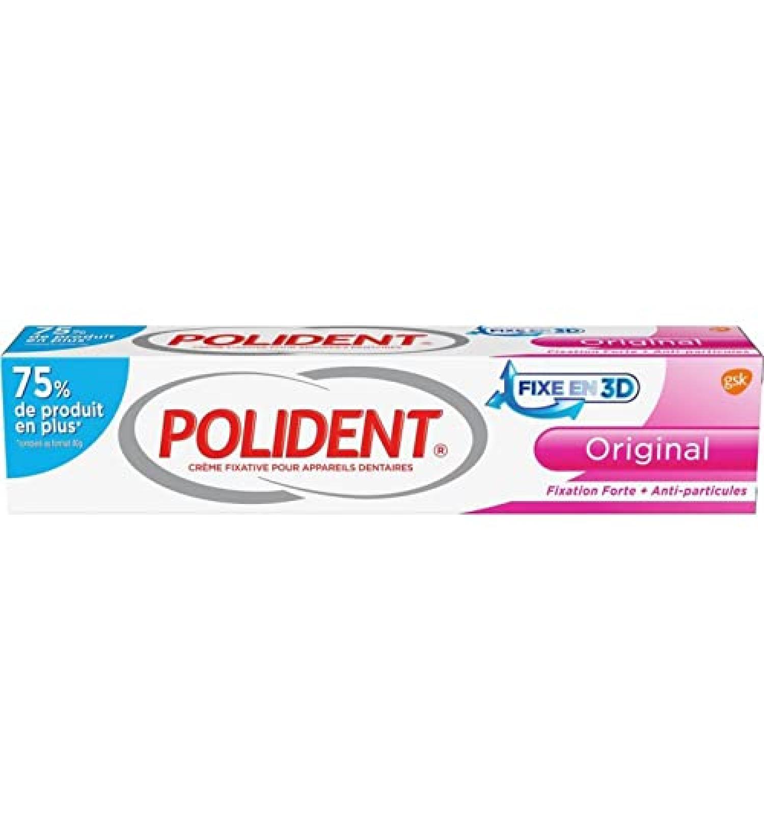 Polident Polident 3D Fixed Original Strong Hold + Anti-Particle 70g (pack of 3)