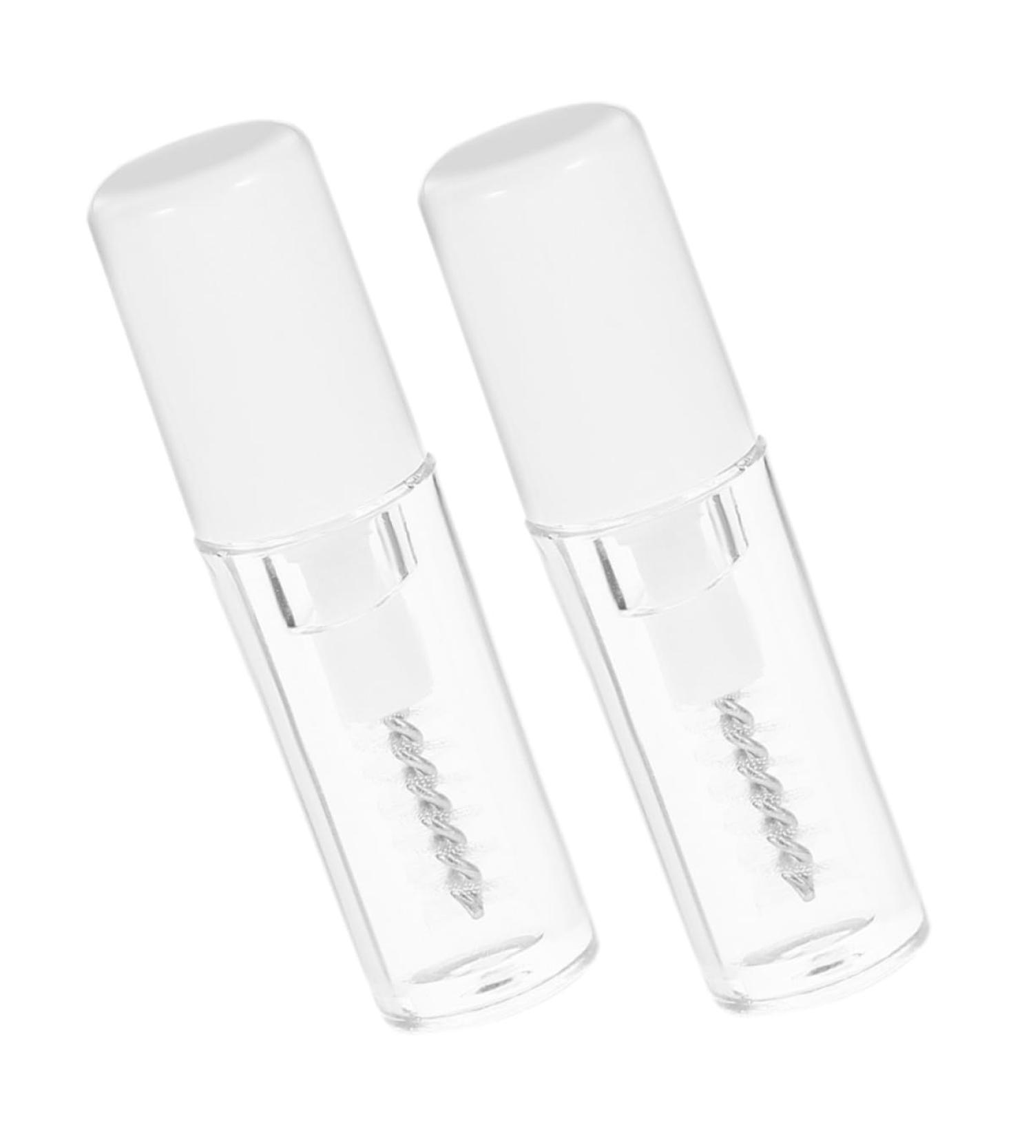 HAPINARY 2pcs Eyelash Raincoat Tubular Mascara Clear Rain Coat Clear Raincoat Gels Plastic Transparent - Buy Online on GoSupps.com