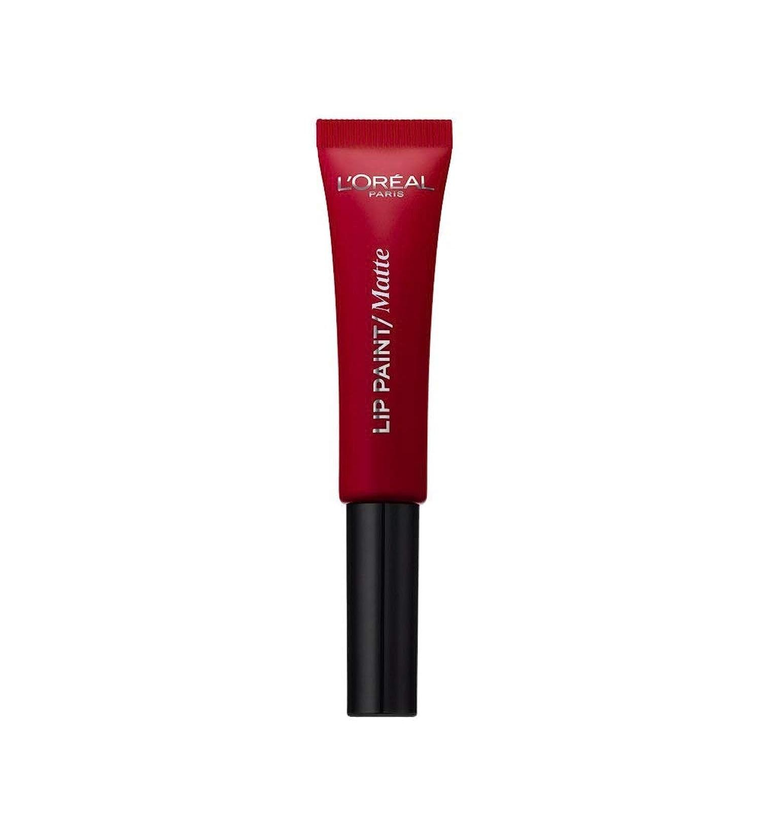  L'Oreal Paris L'Oreal Paris liquid lipstick with matte lips - 205 Apocalypse Red - Buy Online on GoSupps.com