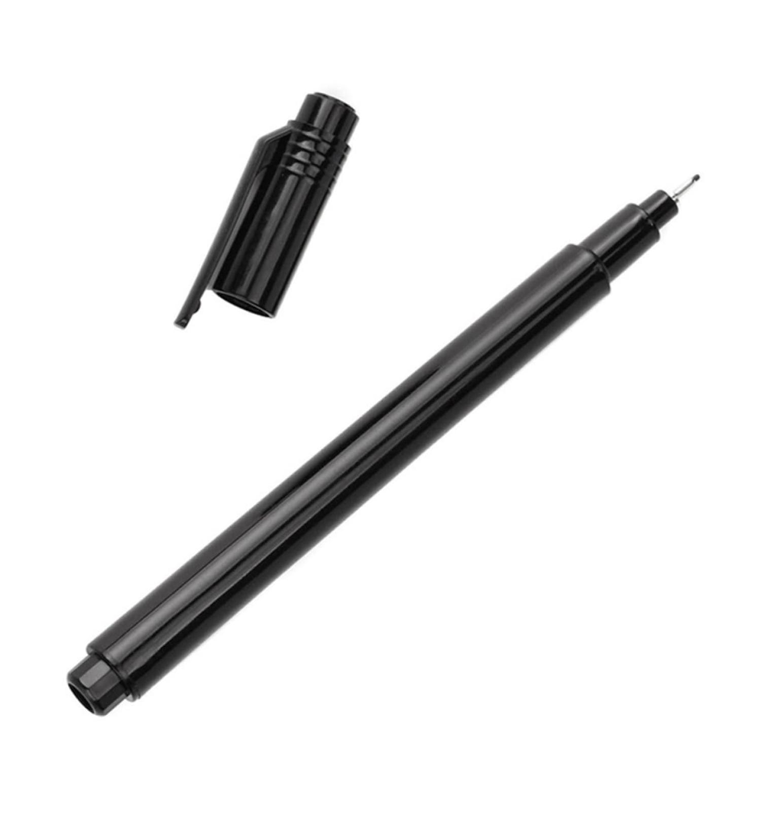 DOITOOL Nail Pen Nail Polish Drawing Pen Extension Gel Pen Nail Brush Pen Nail Drawing Pen Gel Nail Tool Nail Art Tips Builder Pen Nail Dotting Painting Drawing Pen Manicure Abs Line 14X1X1CM Black - Buy Online on GoSupps.com
