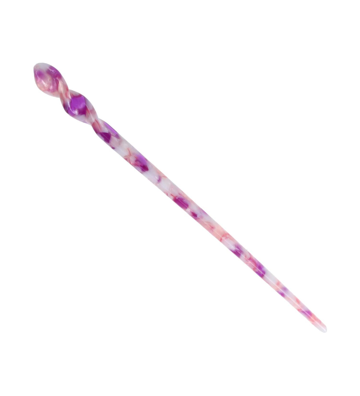 RORPOIR Hairpin Vintage Chinese Hair Chopsticks Chignon Pin Chopsticks Chinese Hair Fork Pearl Hair Accessories Ancient Hair Chopsticks Girl Bride Acetate Sheet Purple Steamed Stuffed Bun - Buy Online on GoSupps.com
