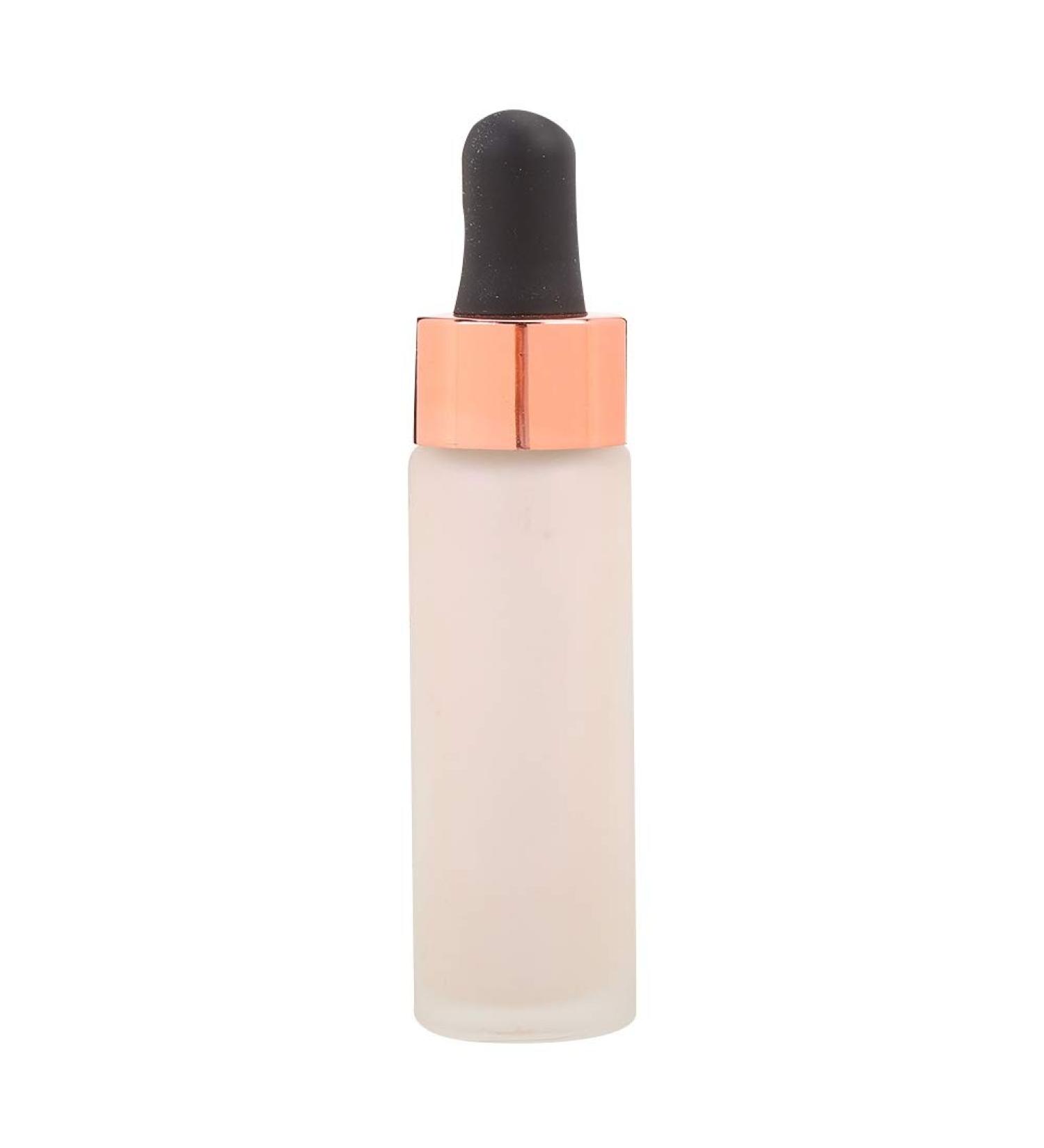 Illuminator Liquid Highlighter Drops Illuminating Fluid Added to Foundation Primer or Moisturiser for a Versatile Glow 15ml(DC004-7#) - Buy Online on GoSupps.com