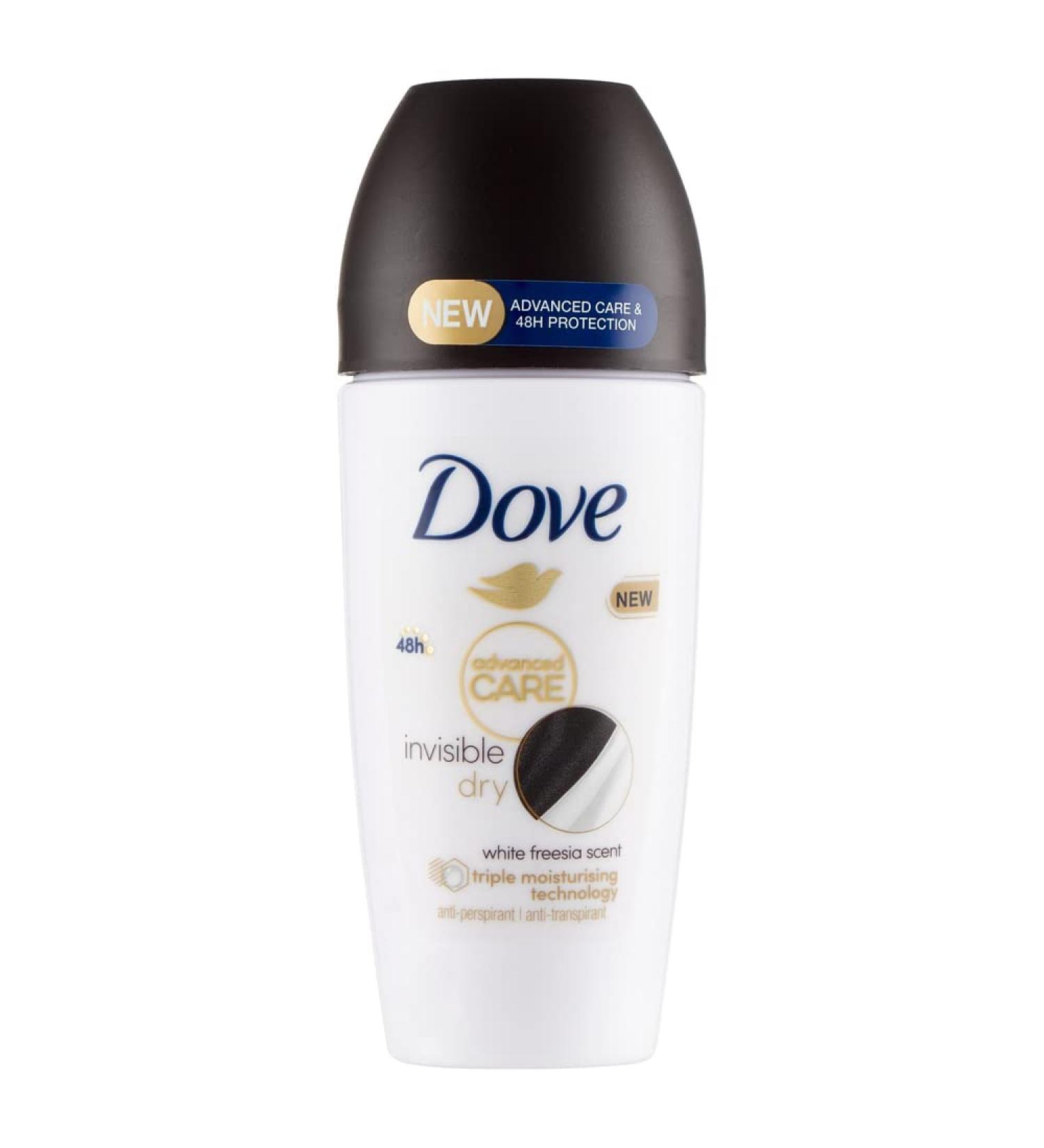  Italian Gourmet E.R. Dove Advanced Care Invisible Dry Roll On Antiperspirant Deodorant 48 Hours 50ml + Italian Gourmet Polpa 400g (Pack of 6) - Buy Online on GoSupps.com