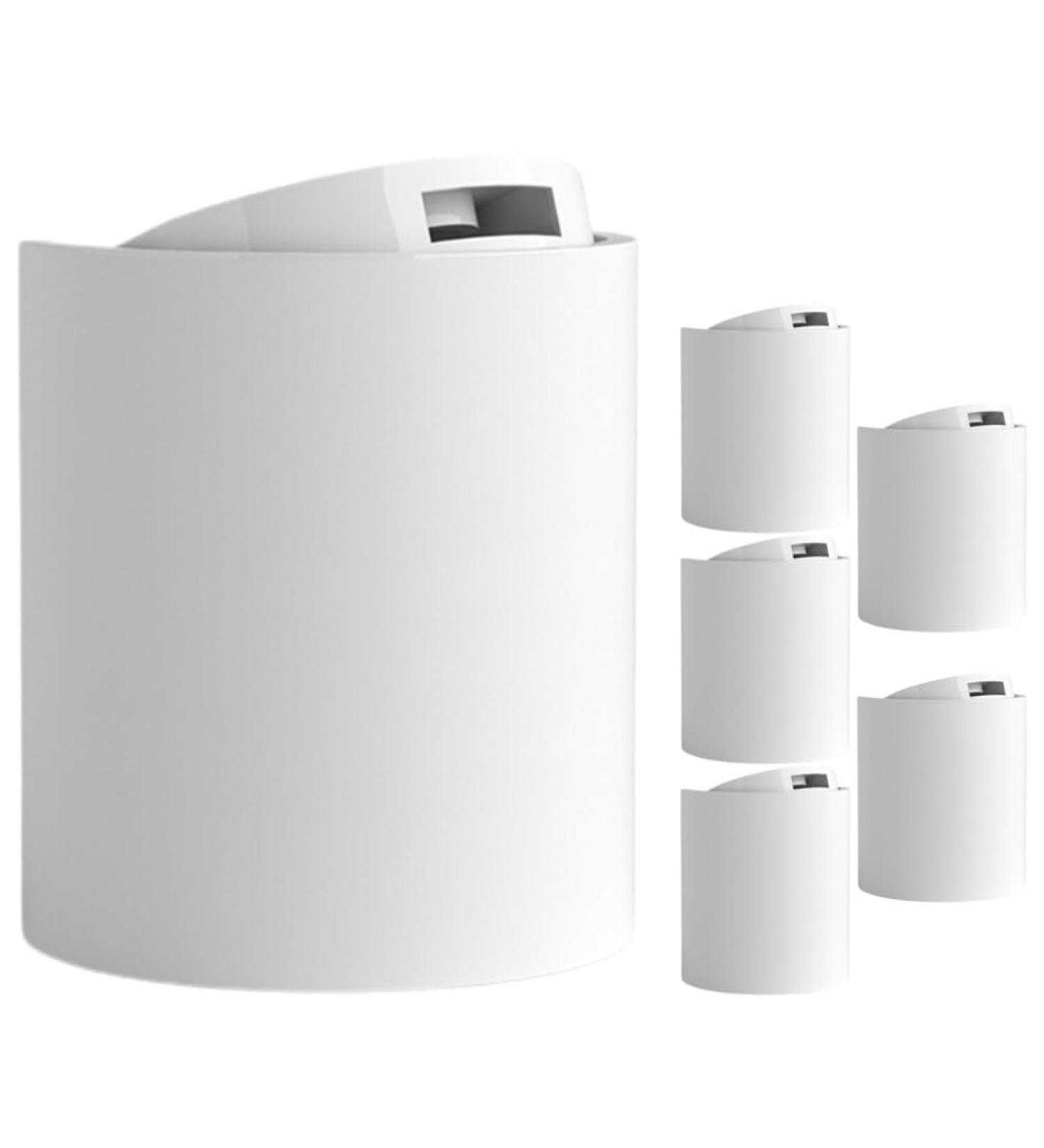 Beaupretty 6PCS Black Disc Shampoo Bottle Lids - Replacement Lotion Caps for 24mm Bottles | Travel & Home Use - Buy Online on GoSupps.com