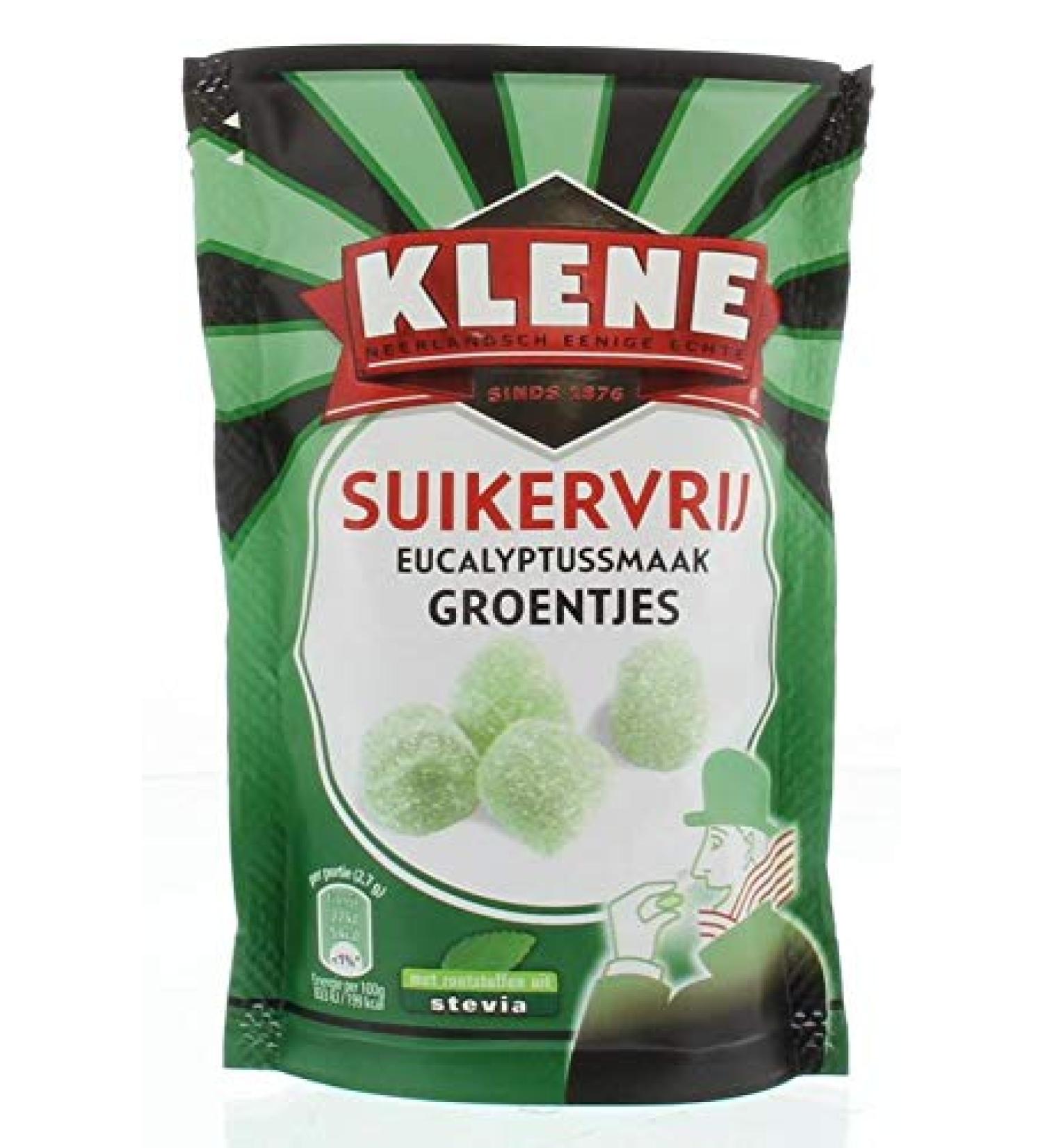 Klene Groentjes Verts Sugarfree n erlandaise R glisse / R glisse Bonbons 105G