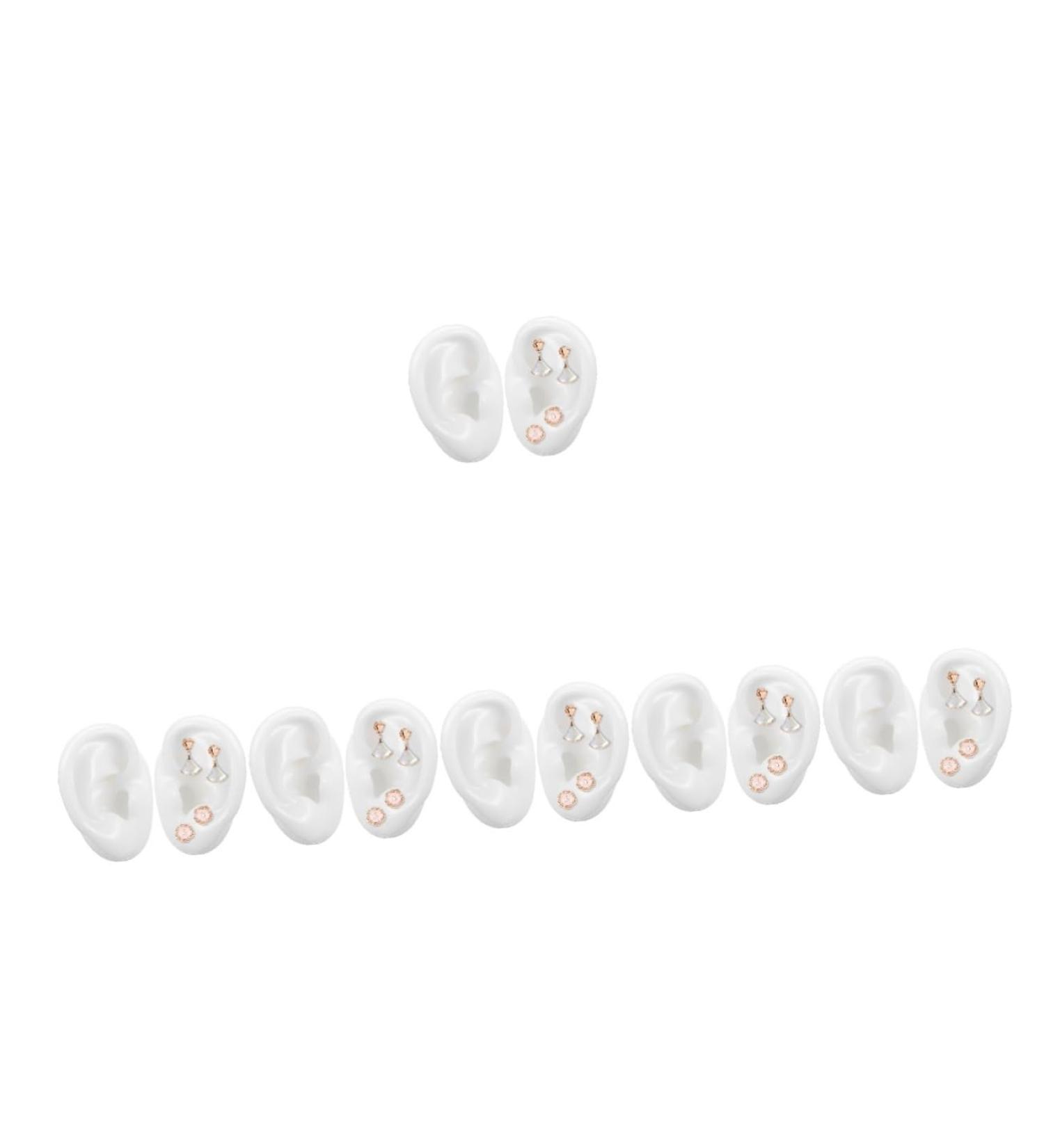 6 Pairs Silicone Ear Molds - Realistic Fake Ear Models for Studs | International Shipping Available - Buy Online on GoSupps.com