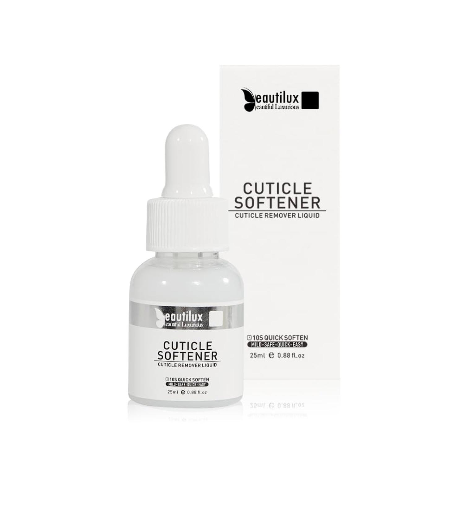 Beautilux Nails Cuticle Softener | 25ml Instant Cuticle Removal for Nail Salons & Home Use CS-000 - Buy Online on GoSupps.com