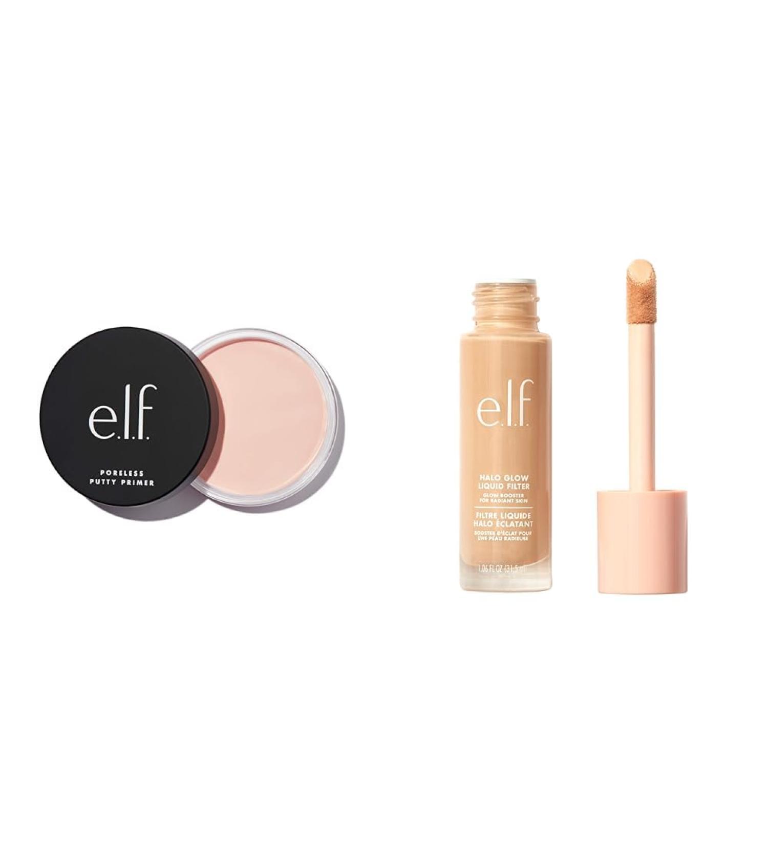 e.l.f. Poreless Putty Primer Minimizes Pores & Preps Skin Creates a Flawless Base & Halo Glow Liquid Filter Complexion Booster For A Glowing Soft-Focus Look Poreless Putty Primer 0.74 g (Pack of 1) Putty Primer+ Filter Fair/Light - Buy Online on GoSupps.com