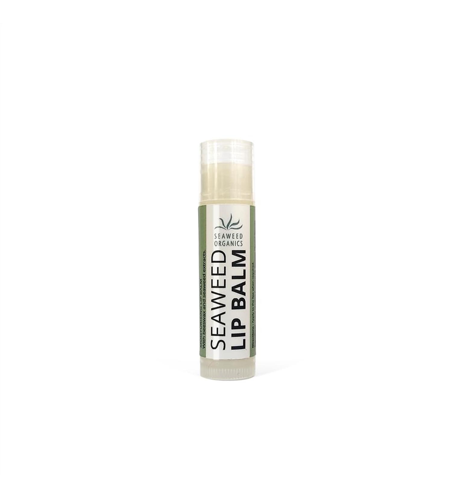 SEAWEED ORGANICS - Seaweed Lip balm stick Moisturising Organic olive & coconut oils Scottish seaweeds Suitable For All Skin Hydrating & Nourishing Lip Care 5g DIANA DRUMMOND - Buy Online on GoSupps.com