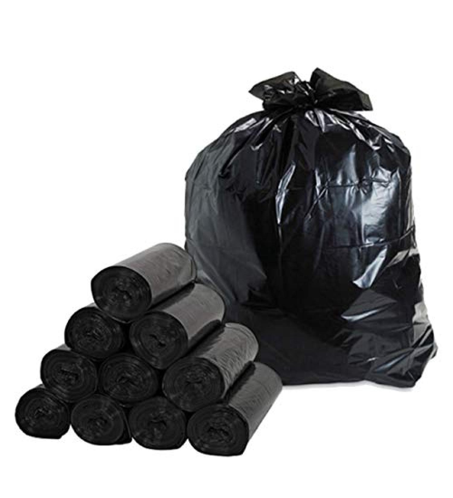 Toneco STRONG 240L Garbage Bags - Black - 100x125cm - 40 Count for Camping Household & Industrial Use - Bulk Options Available - Buy Online on GoSupps.com