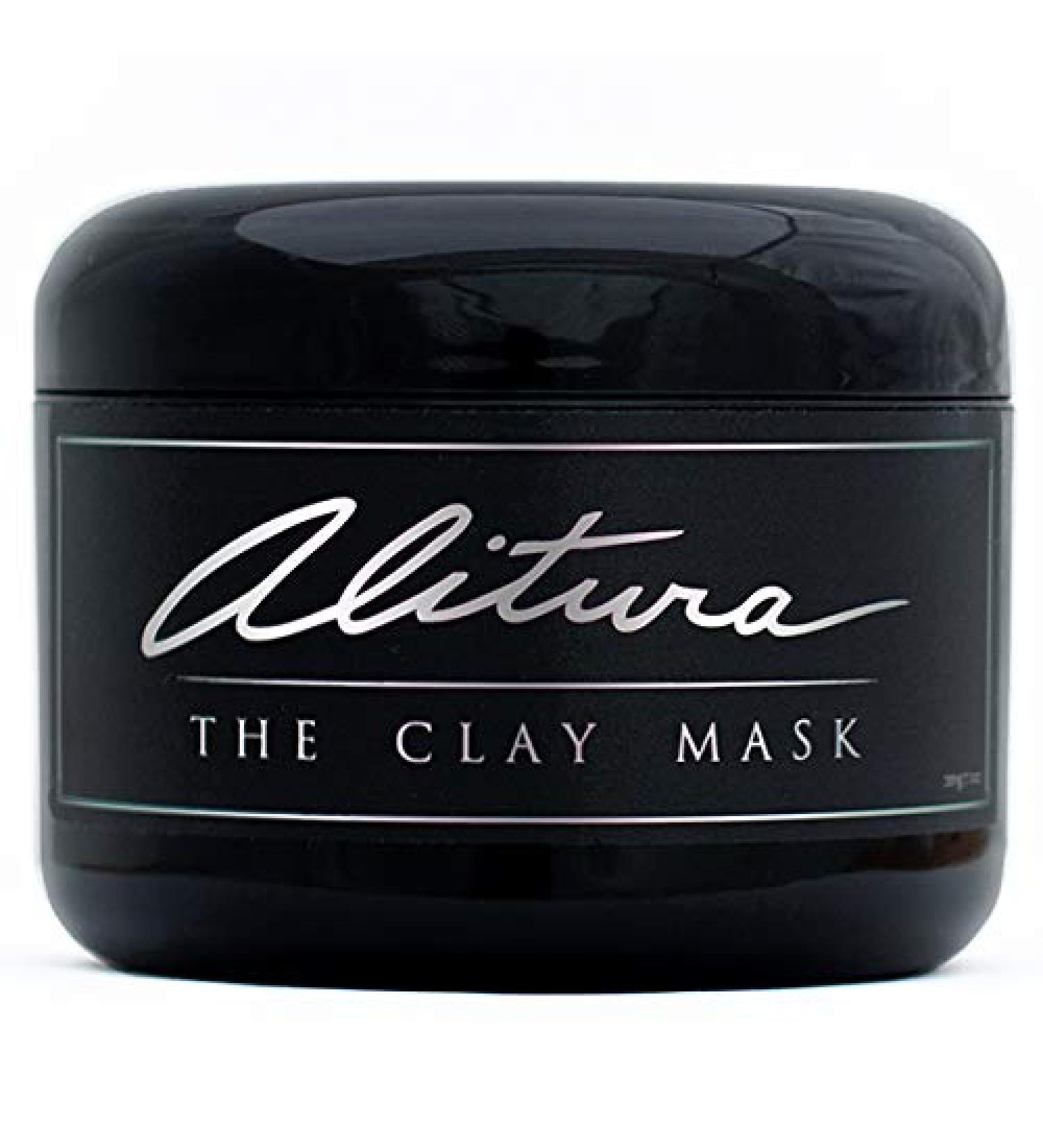 Alitura Clay Face Mask - Exfoliate, Cleanse, and Moisturize with Vitamin C & Pearl Powder - Hydrating Facial Mask for All Skin Types - Cruelty-Free (7.1 oz) - Buy Online on GoSupps.com