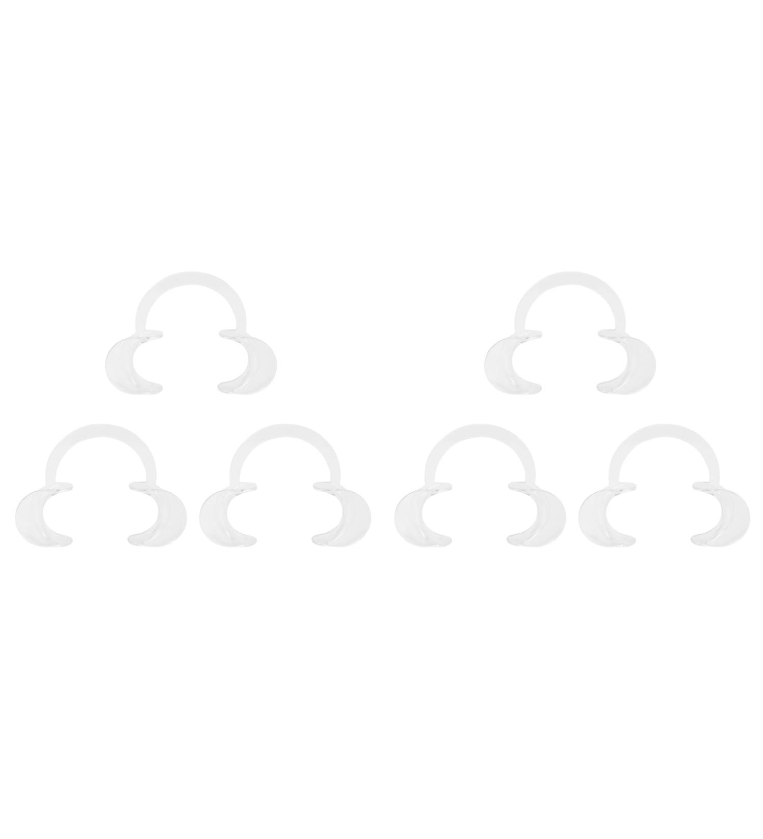 Kipebep 6 Pieces Autoclavable Teeth Whitening & Cheek Retractor Set - Dentist Mouth Opener for Reusable Dental Care - Buy Online on GoSupps.com