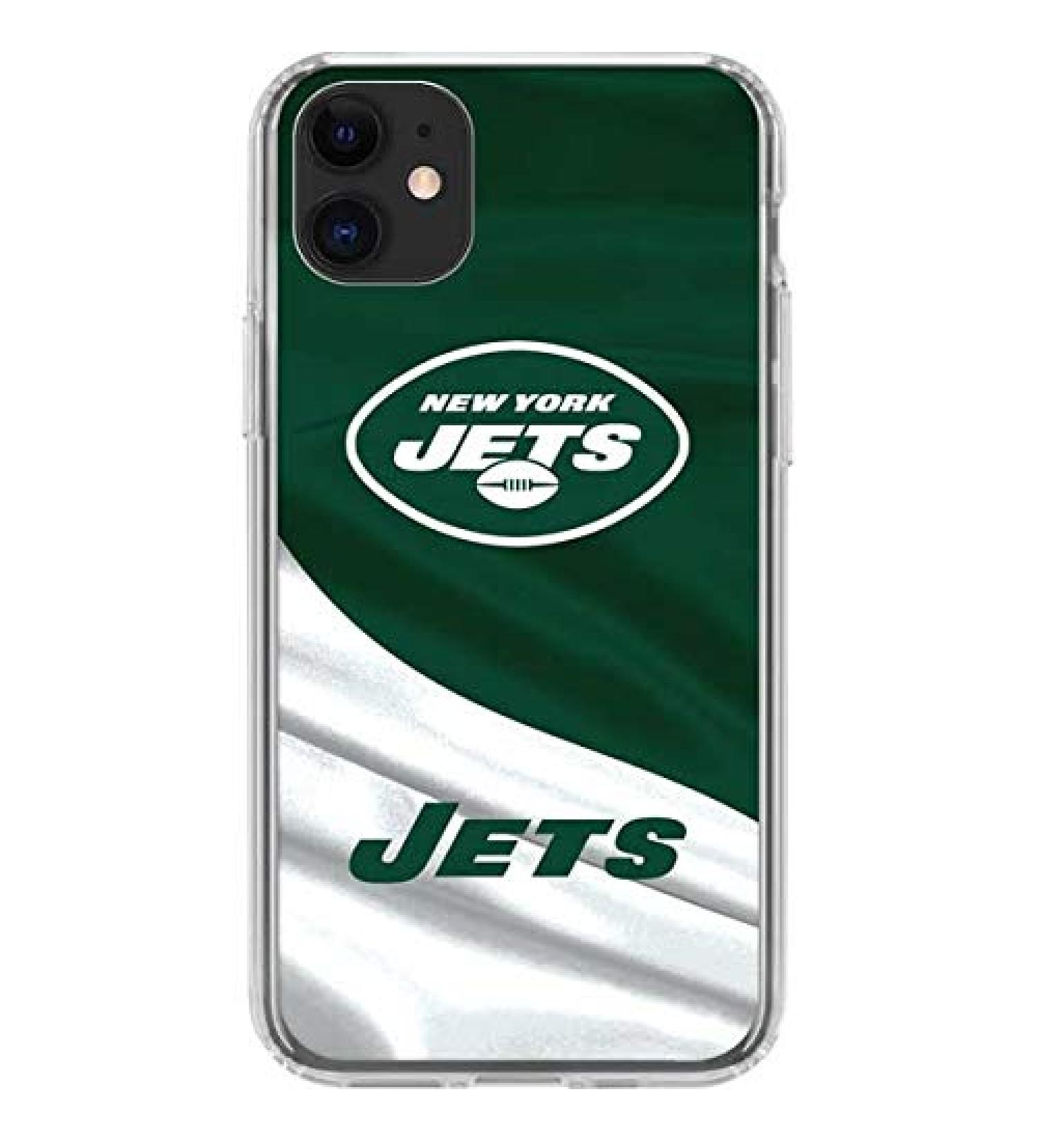 NFL New York Jets iPhone 11 Clear Phone Case by Skinit - Officially Licensed - Buy Online on GoSupps.com