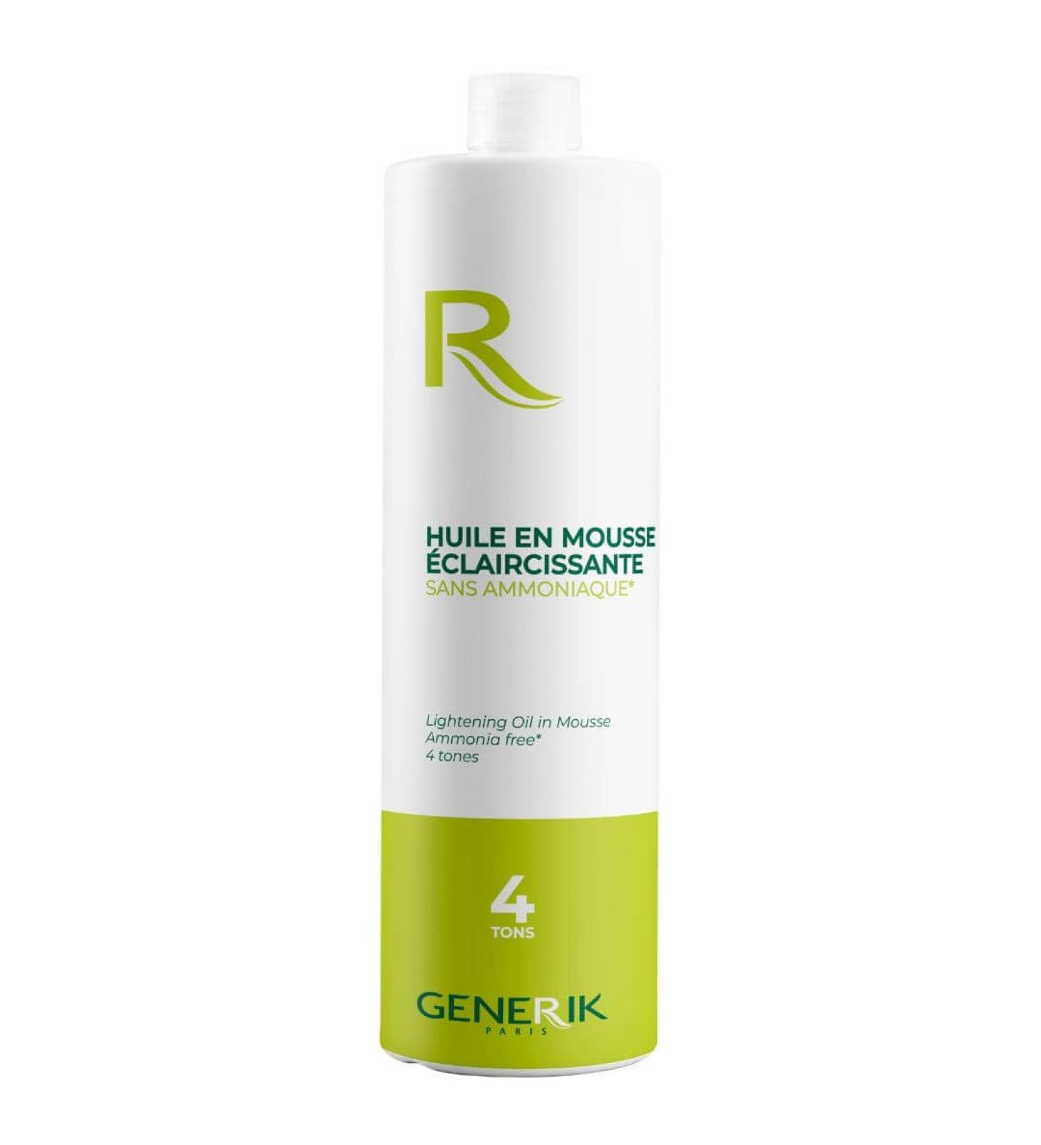 Generik Generik 4-Tone Ammonia-Free Lightening Mousse Oil 500ml
