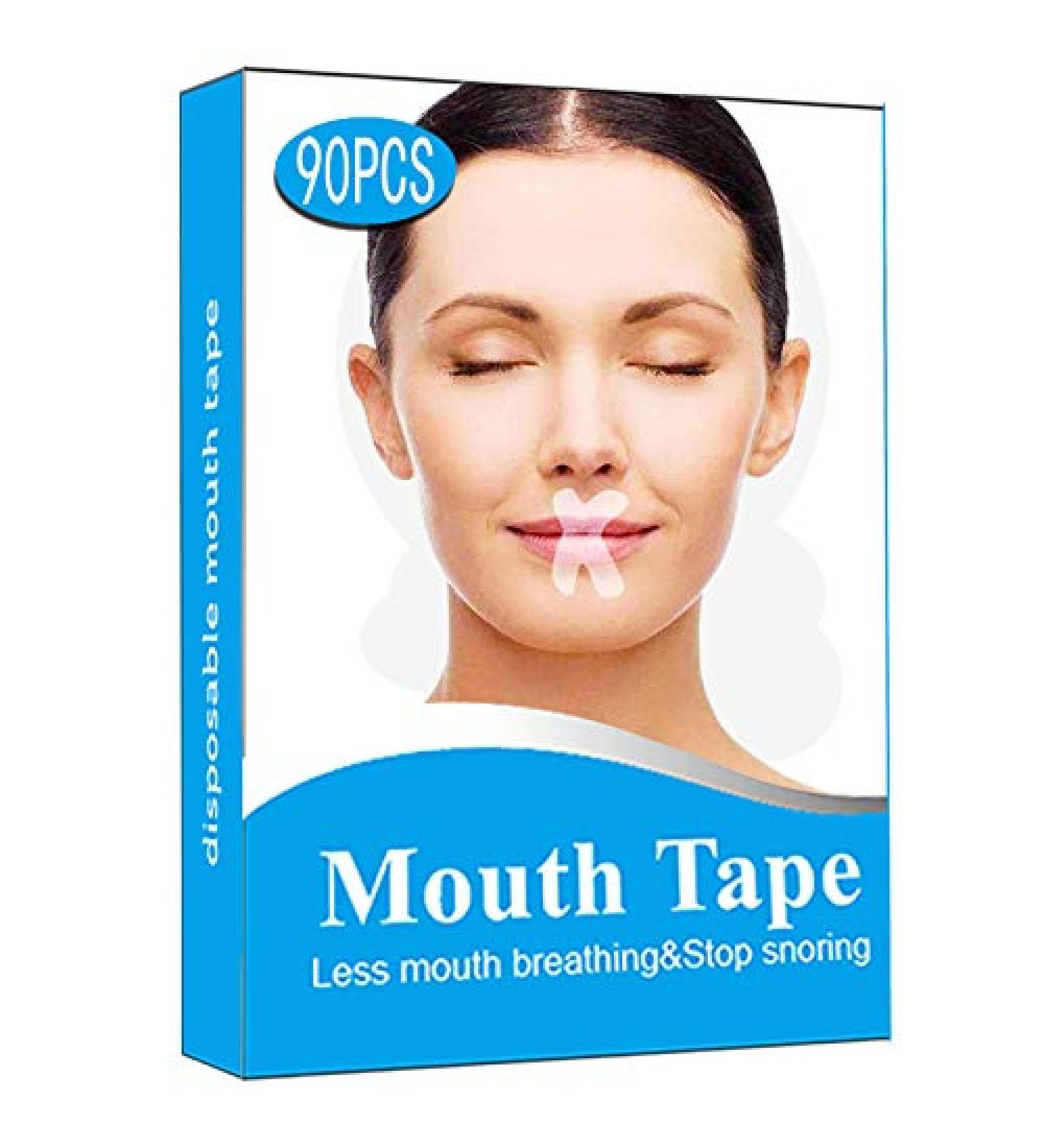 Sleep Strips - 90/120 Pcs Anti Snore Mouth Tape for Snoring Relief and Better Sleep Quality - Buy Online on GoSupps.com