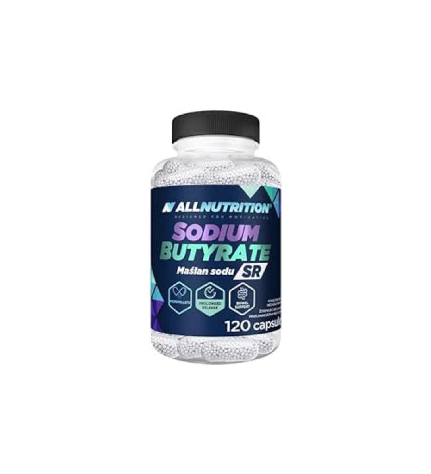 Allnutrition Sodium Butrate Sr 120 Cap