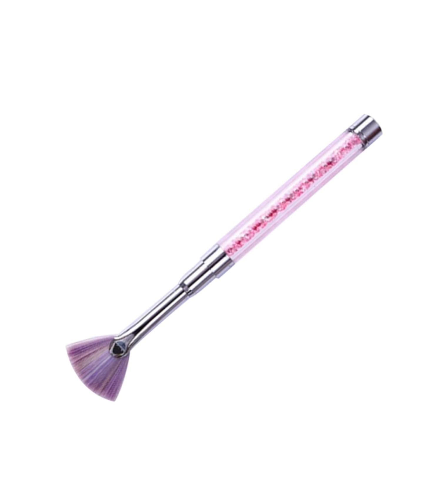 Ipetboom 1pc Painting Nail Art Nail Brush Pen Nail Art Tips Builder Brush Uv Gel Nail Brush Nail Drawing Pen Nail Art Liner Brush Extension Gel Brush Fan Nail Brush Paint Pen Manicure medium Pink - Buy Online on GoSupps.com