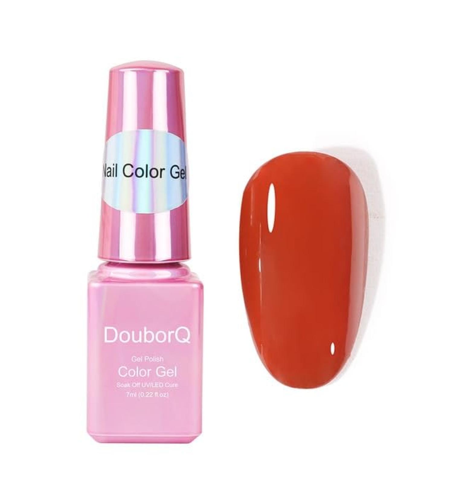 7ml Soak Off Gel Nail Polish Semi Permanent Solid Lamp Varnishes Manicure Top Coat DIY UV Base Nails - (Color: 35) - Buy Online on GoSupps.com