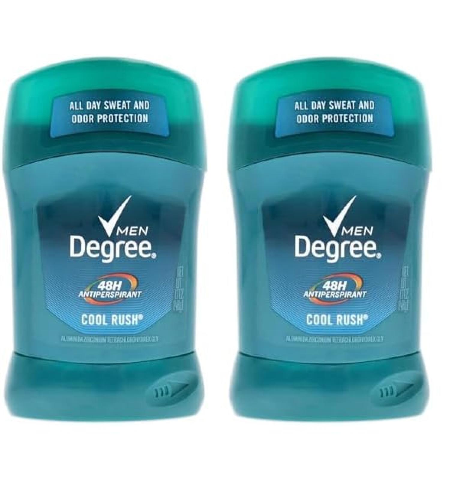 Degree Dry Protection Antiperspirant & Cool Rush Deodorant Stick for Men 1.7 Ounce (Pack of 2) - Buy Online on GoSupps.com